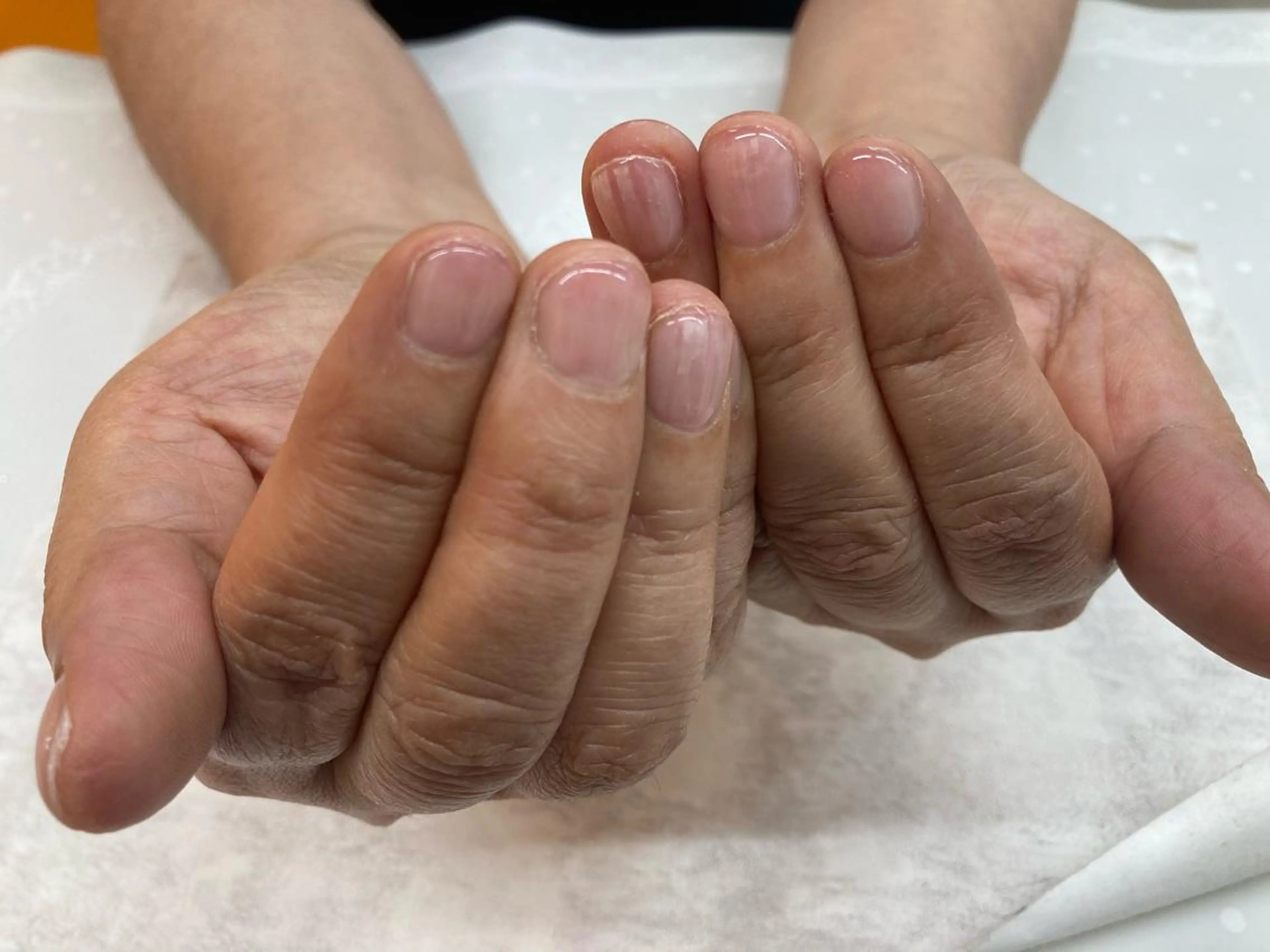 ネイル クリアネイル Maple所属・Maple saronのネイルデザイン