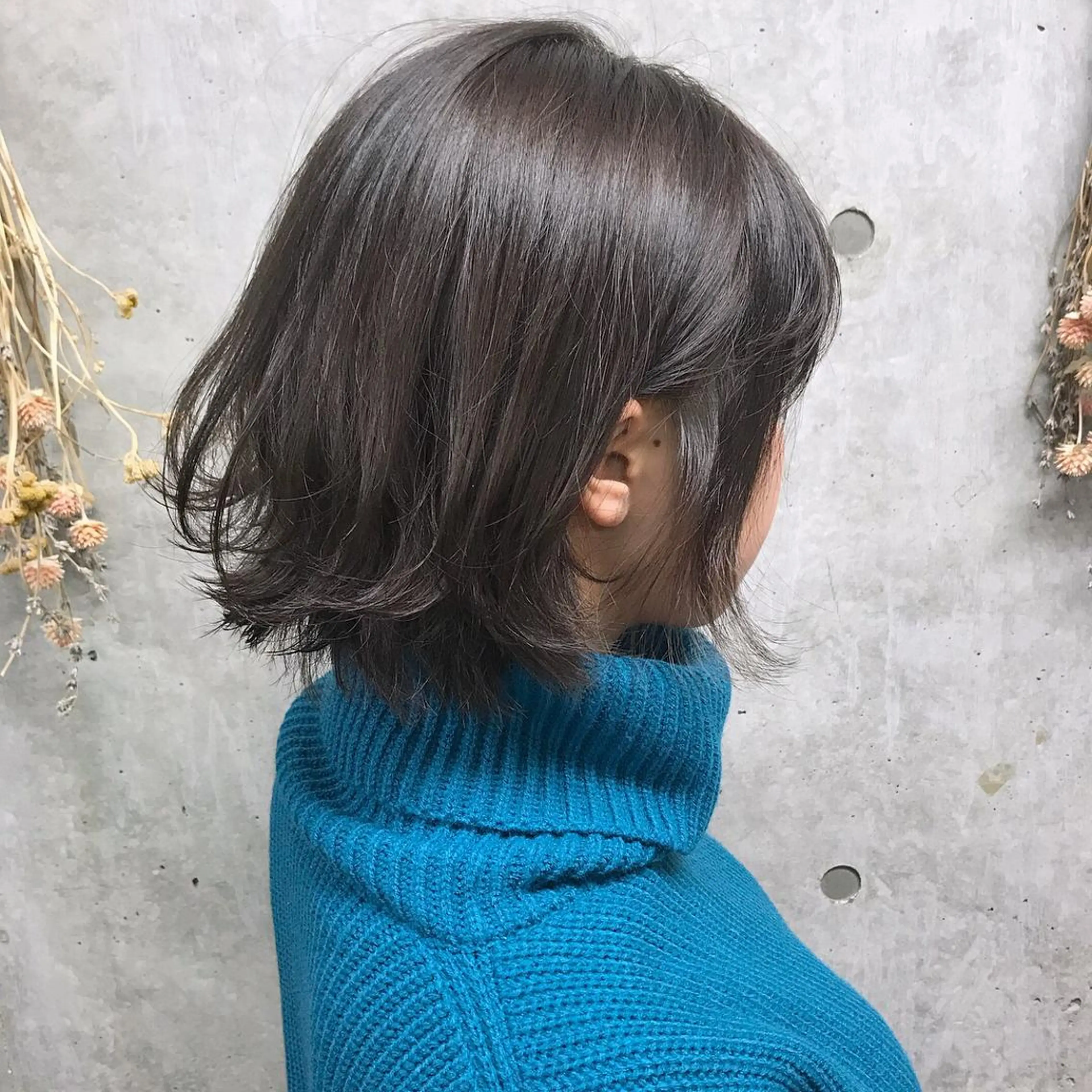 ショート カラー ヘアアレンジ アッシュ 透明感カラー イルミナカラー clan所属・Satsuki ✂︎♡のヘアスタイル