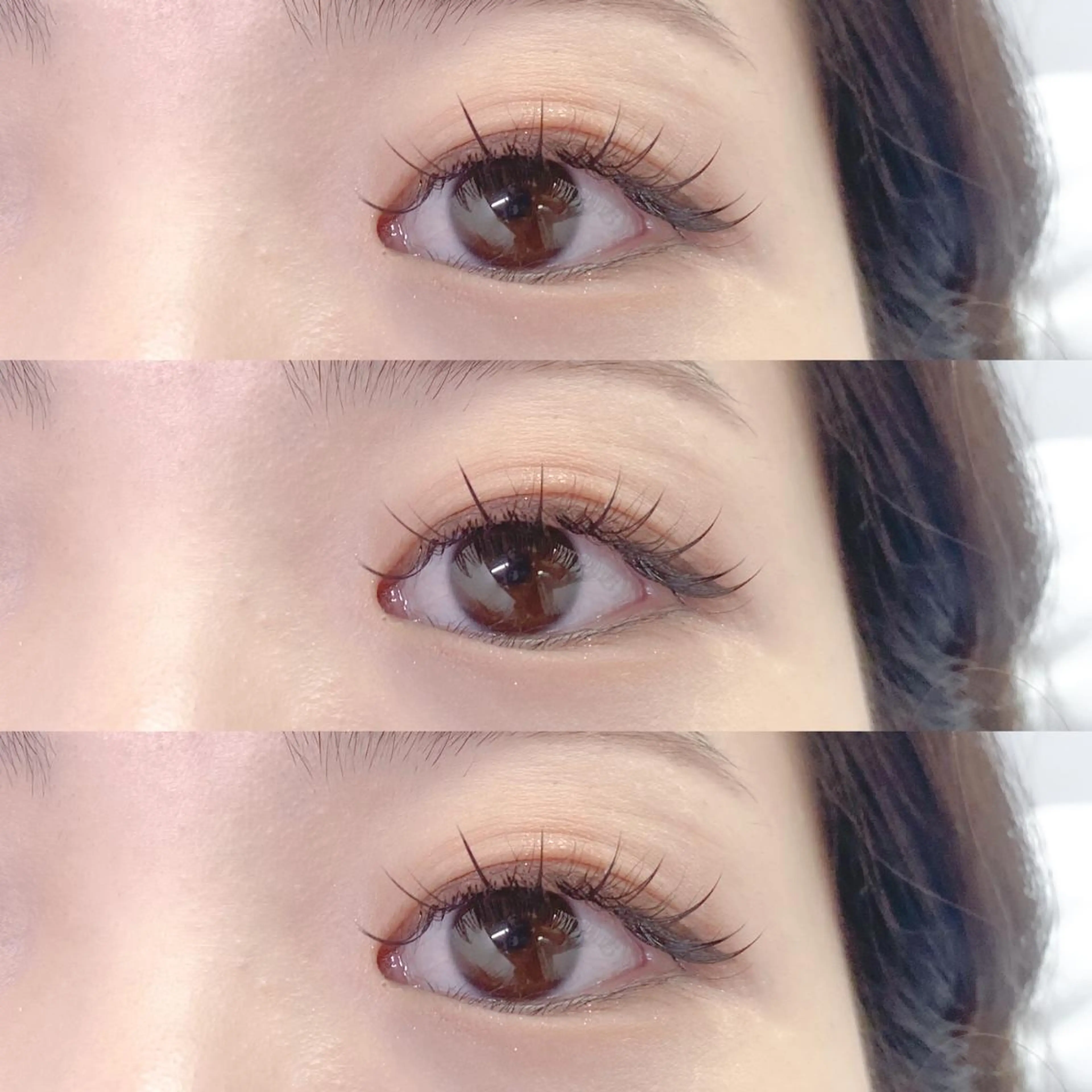 マツエク・マツパ フラットラッシュ ワンホンマツエク マツエク une 石橋阪大前・ 箕面・池田・蛍池のマツエク・マツパデザイン