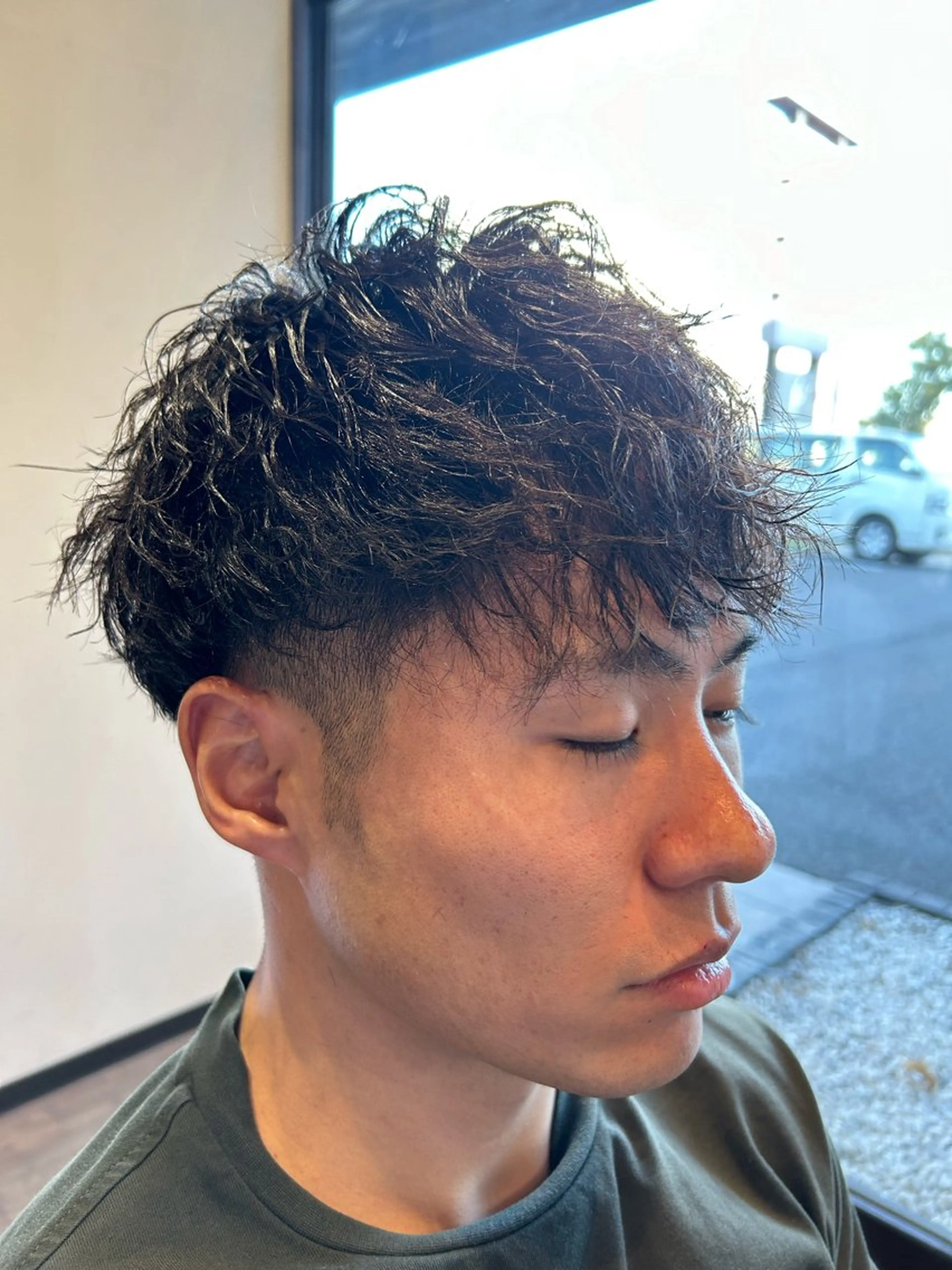 パーマ EIGHT HANDA所属・永谷 嵐士のヘアスタイル