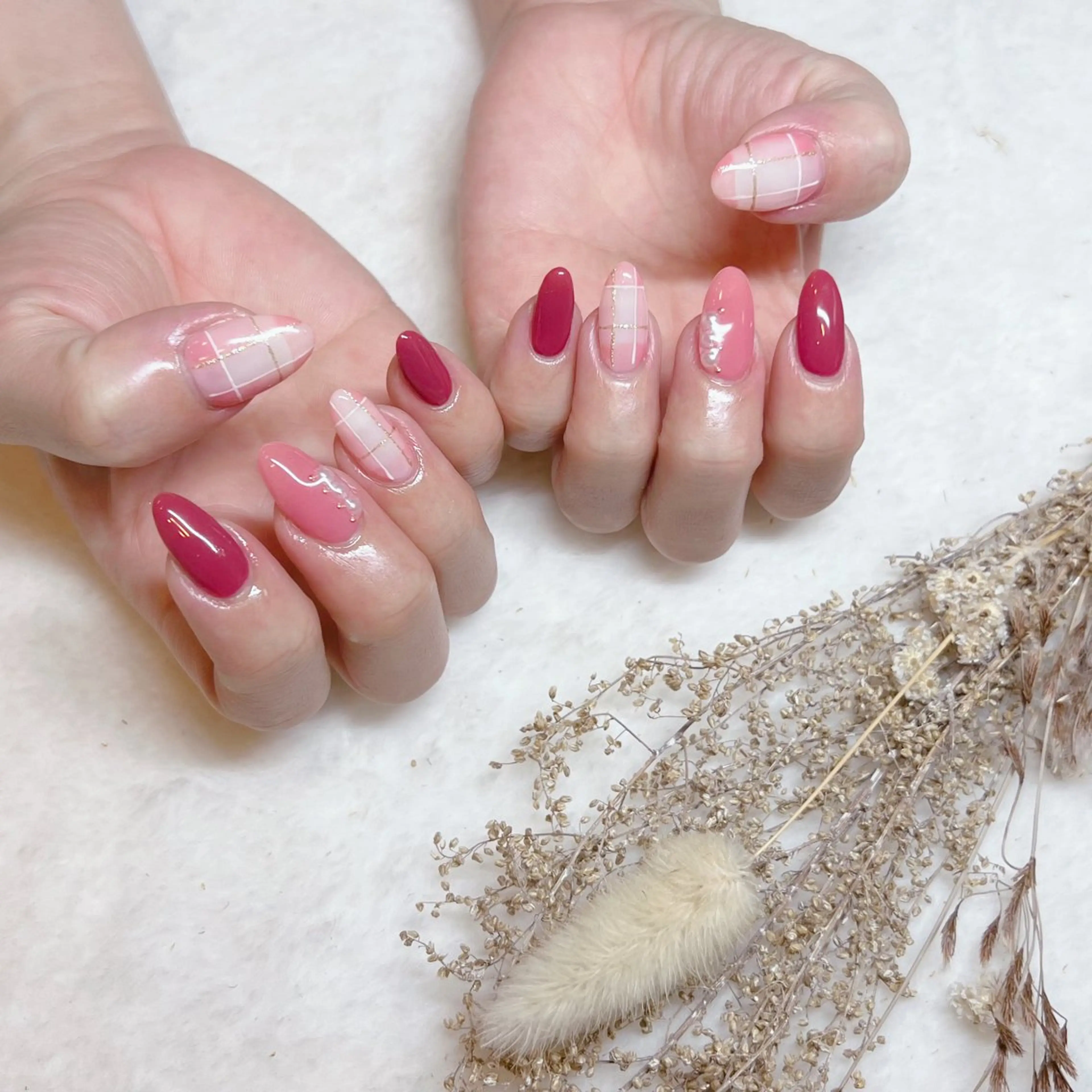 ネイル ハンドネイル Ribbon 佐野店のネイルデザイン