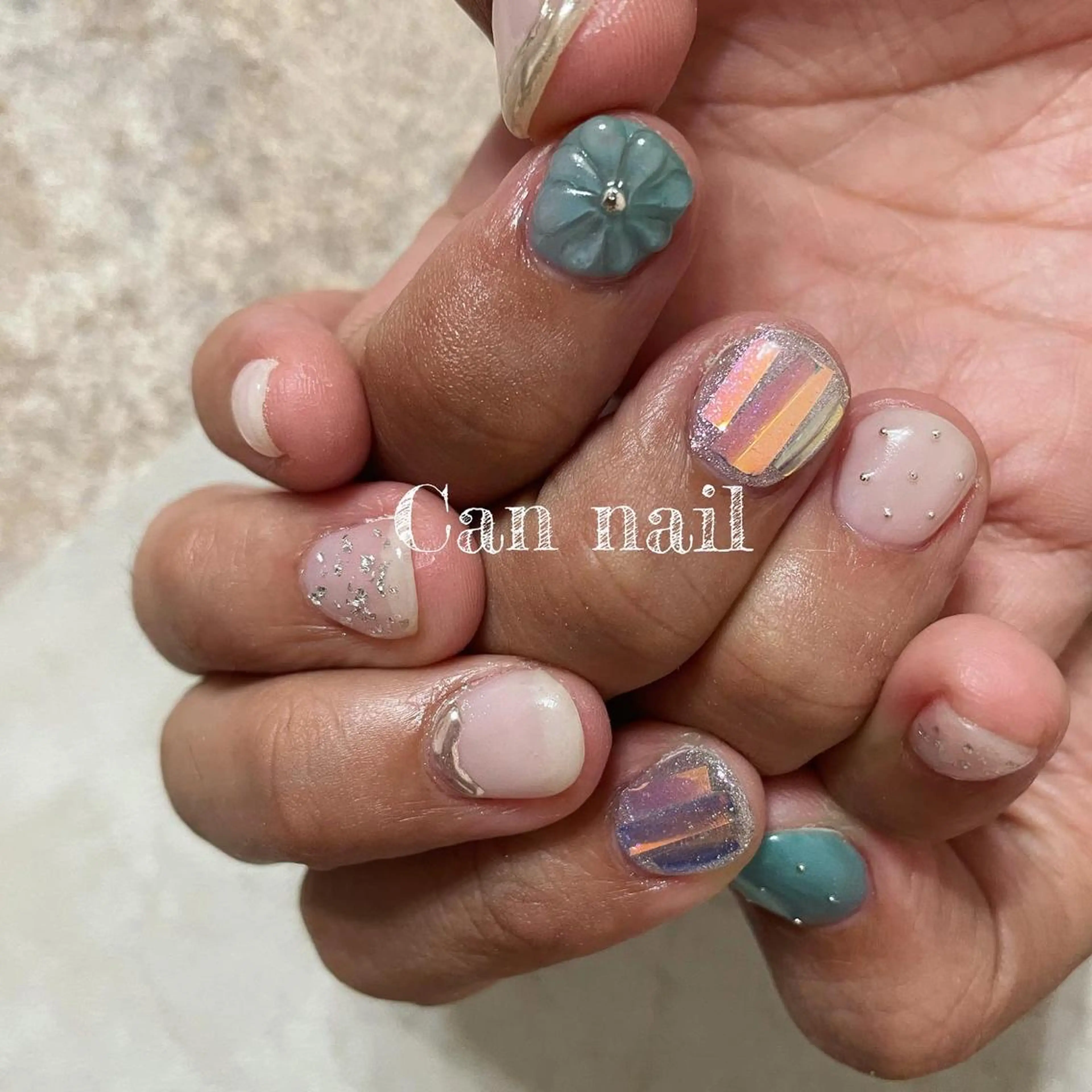 ショート ネイル Parfum パルファンのネイルデザイン