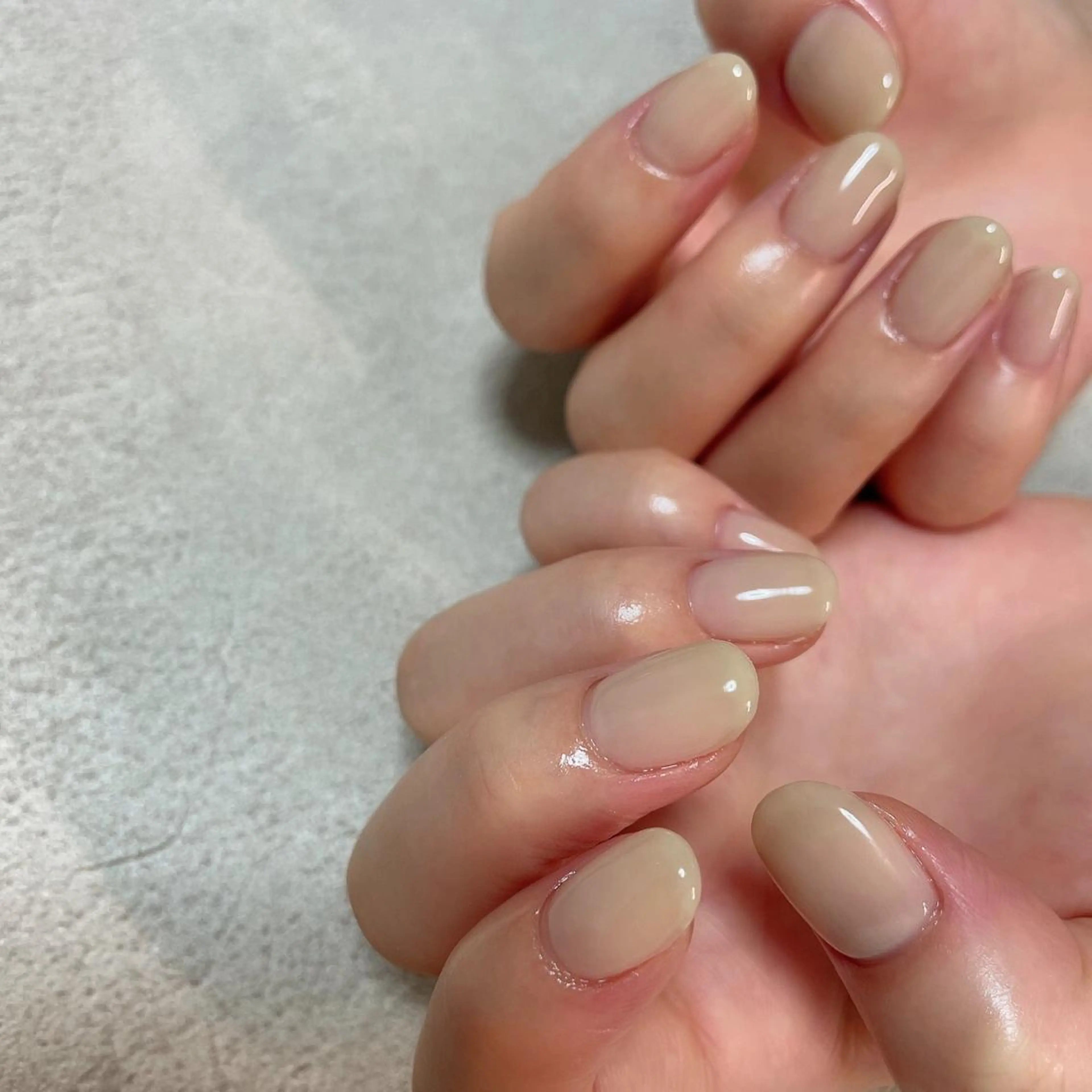 ネイル ワンカラーネイル ハンドネイル lilbondir. chiharuのネイルデザイン