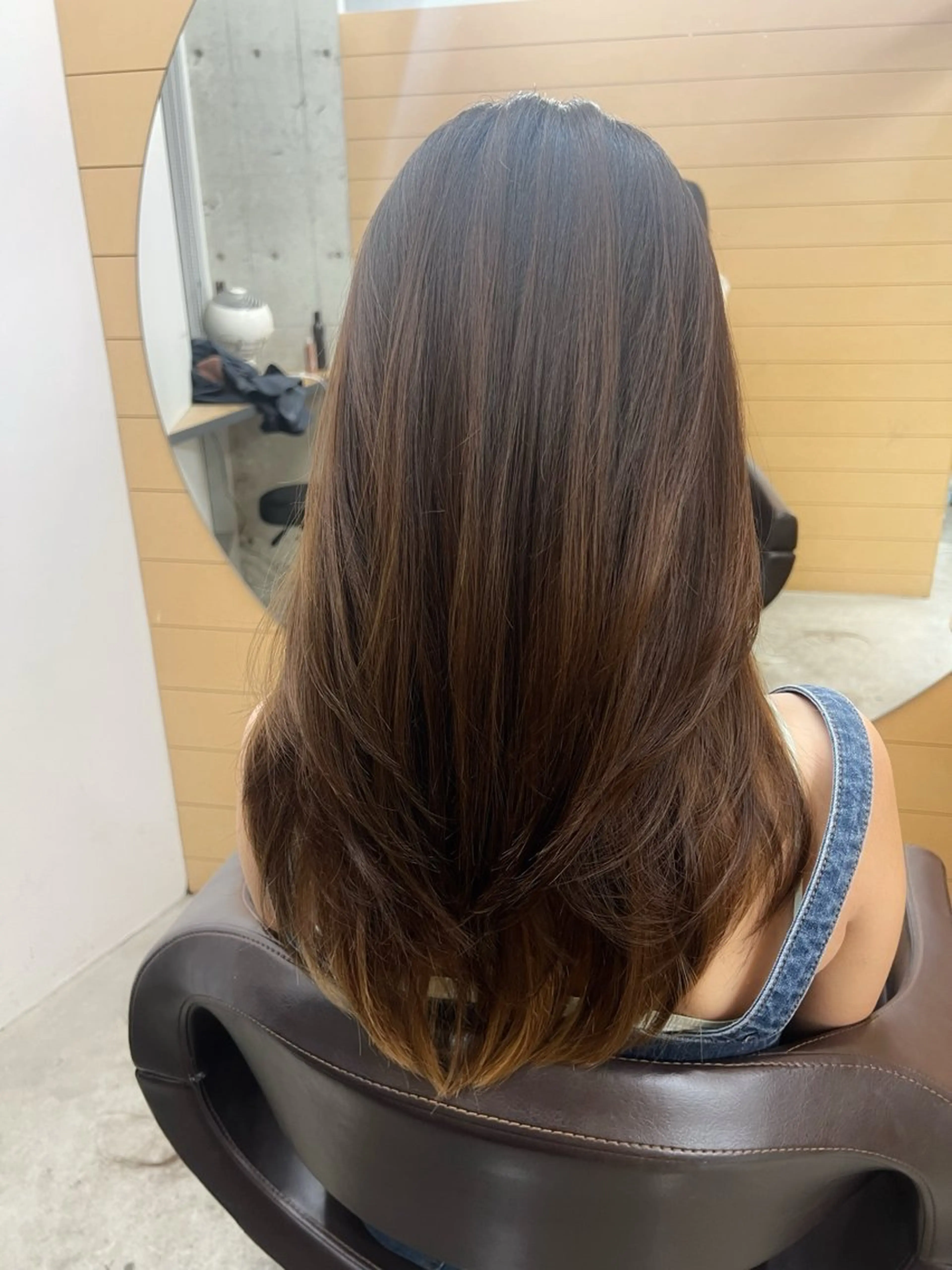 セミロング 【NEWI】韓国ヘア 🇰🇷Honokaのヘアスタイル