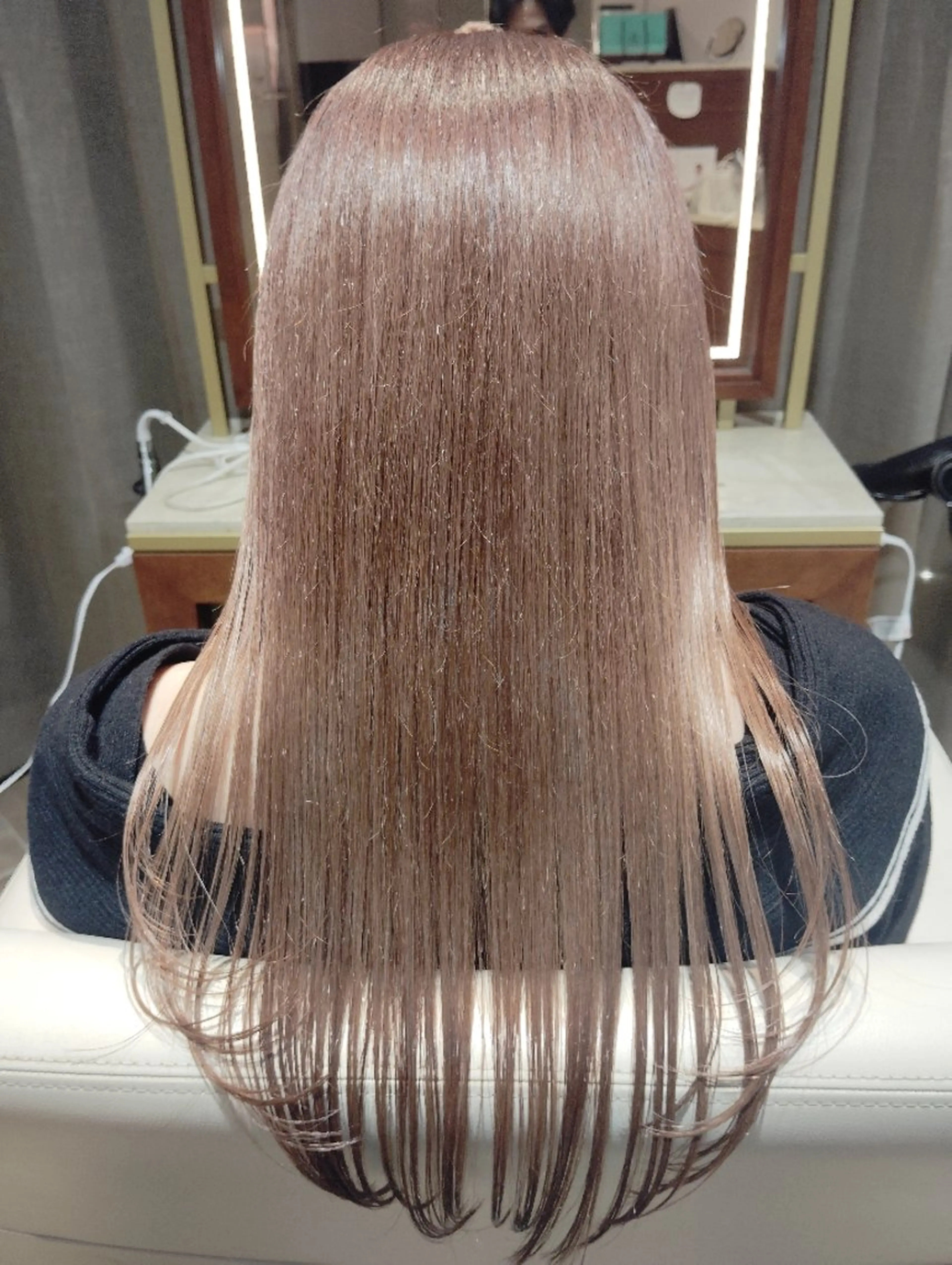 ロング カラー カット ヘアカラー トリートメント backstage青山店所属・山中 あるのヘアスタイル