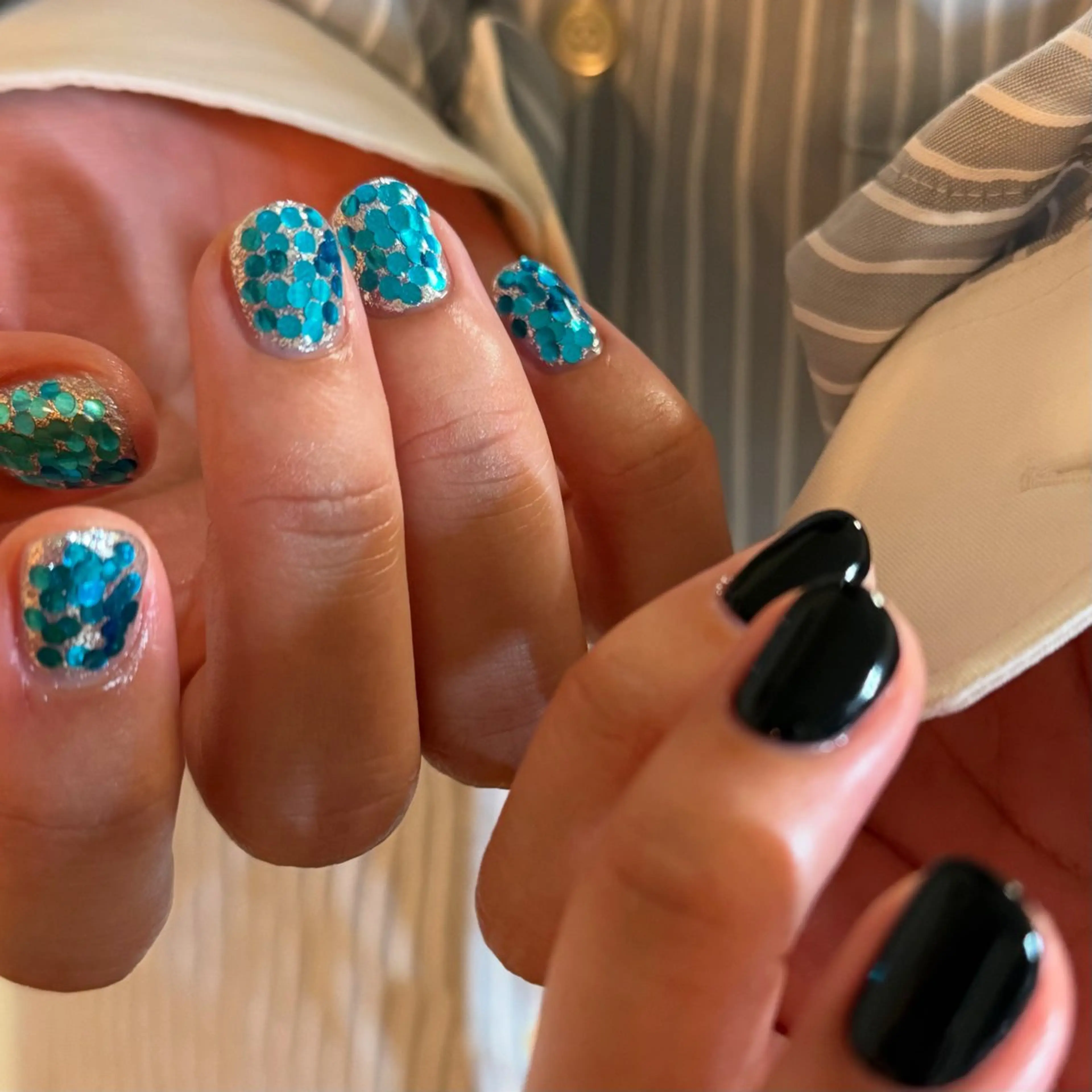 ネイル ハンドネイル Black sheep.所属・Fujimori .のネイルデザイン