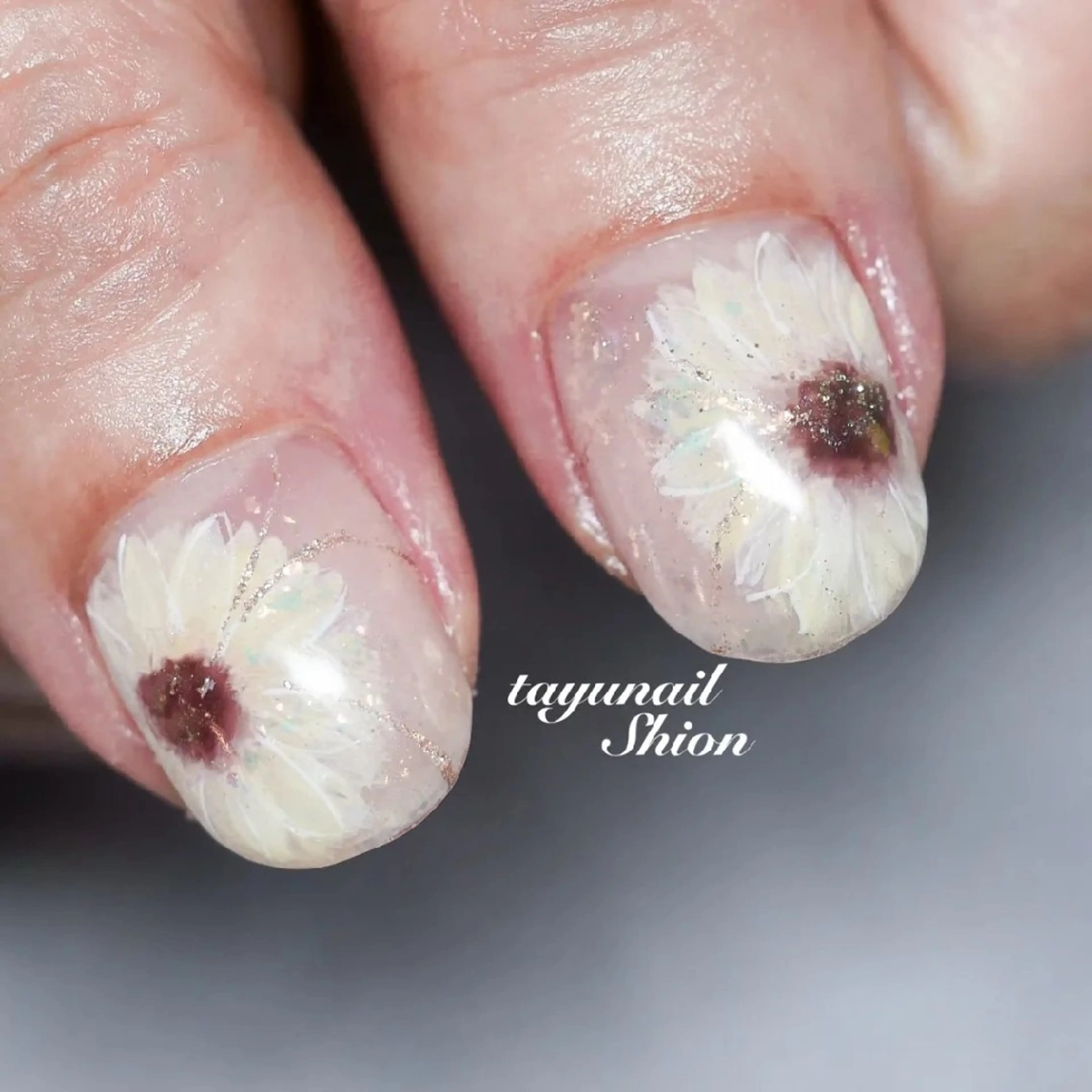 ネイル フレンチネイル ジェルネイル パラジェル ネイルサロン・ネイルスクール　たゆnail所属・ネイルサロン 【たゆnail】のネイルデザイン