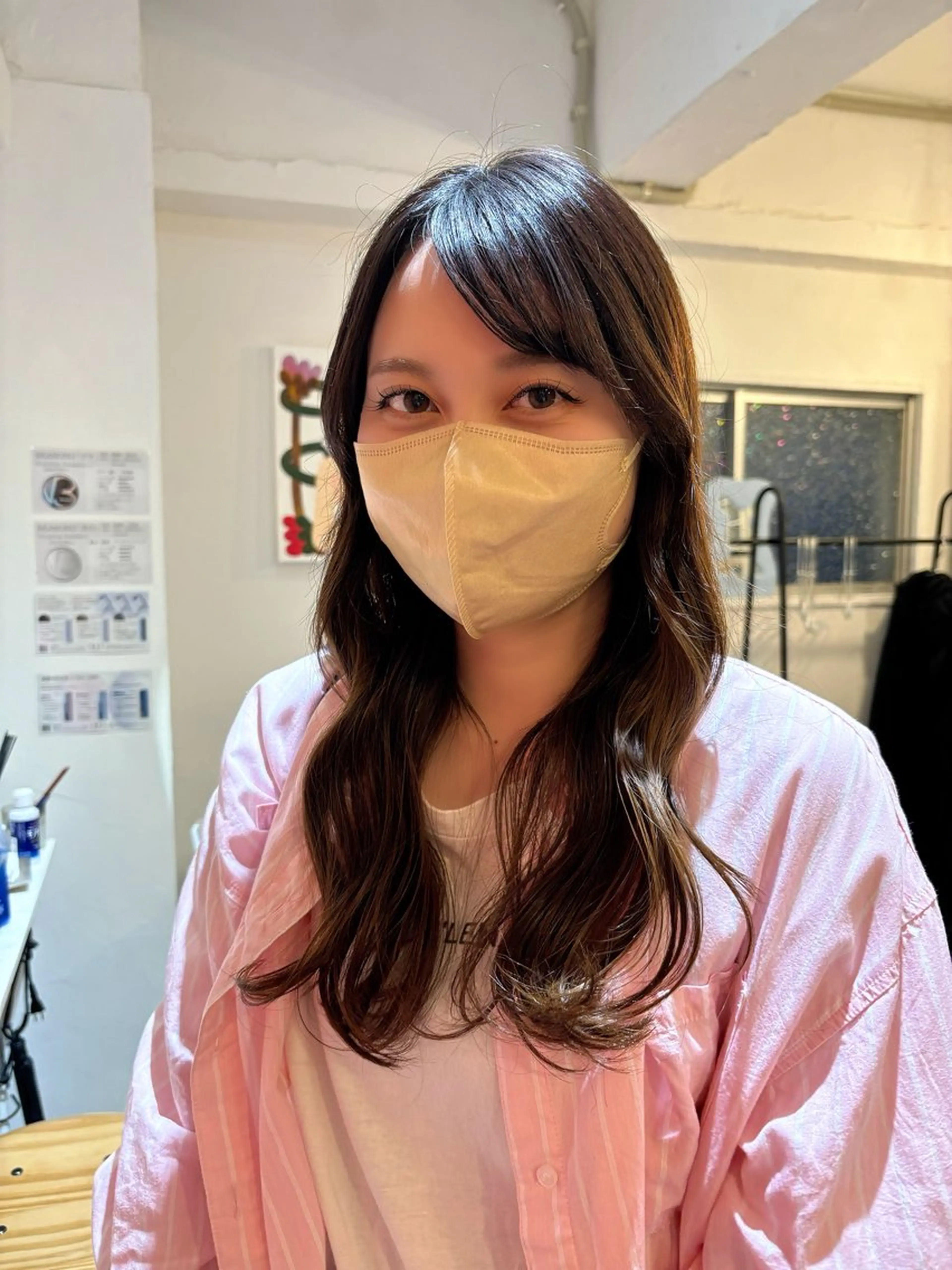 マツエク・マツパ フラットラッシュ 〖IEN〗Yuka (ユウカ/優香)のマツエク・マツパデザイン