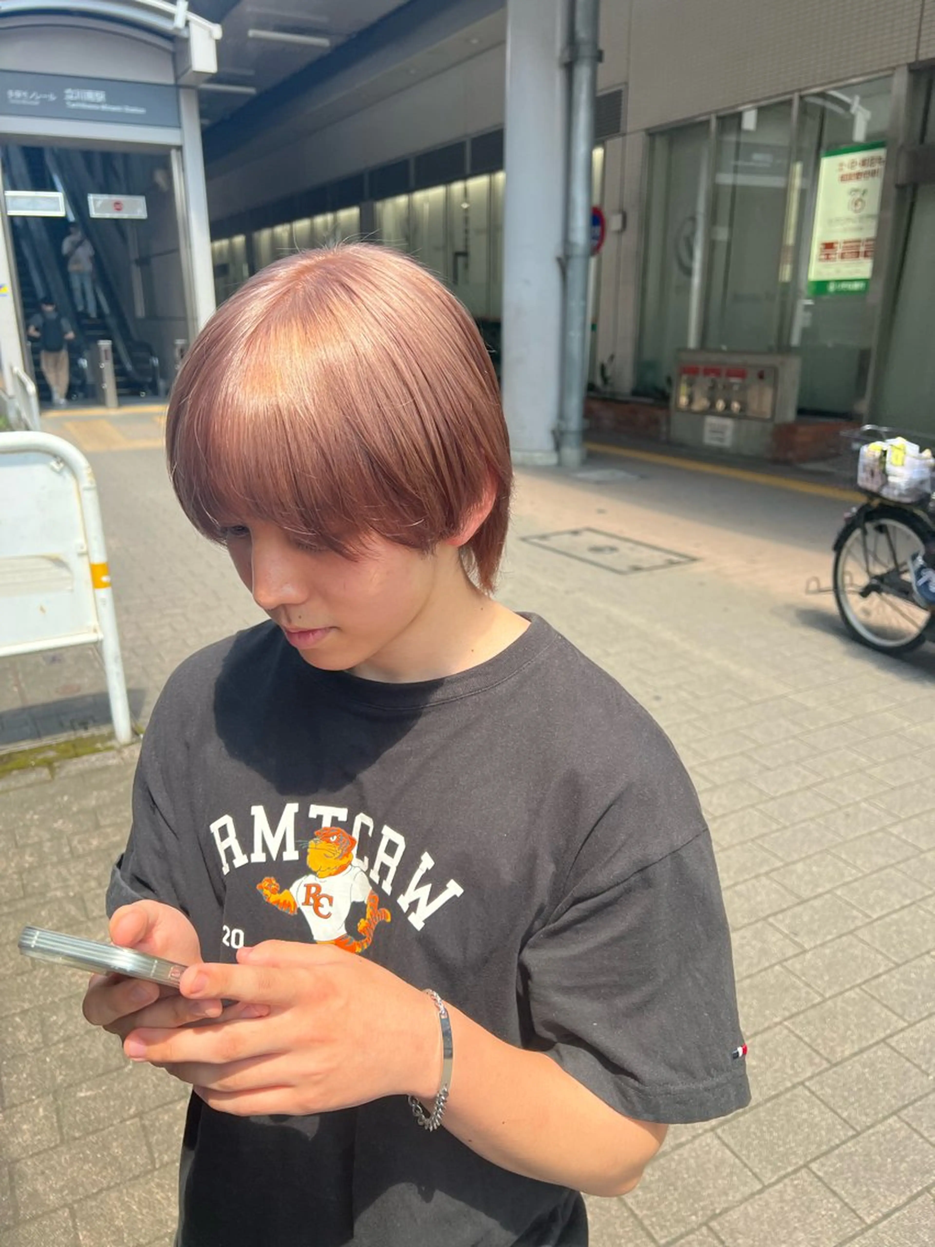 メンズ限定カット＋ワンカラーの写真