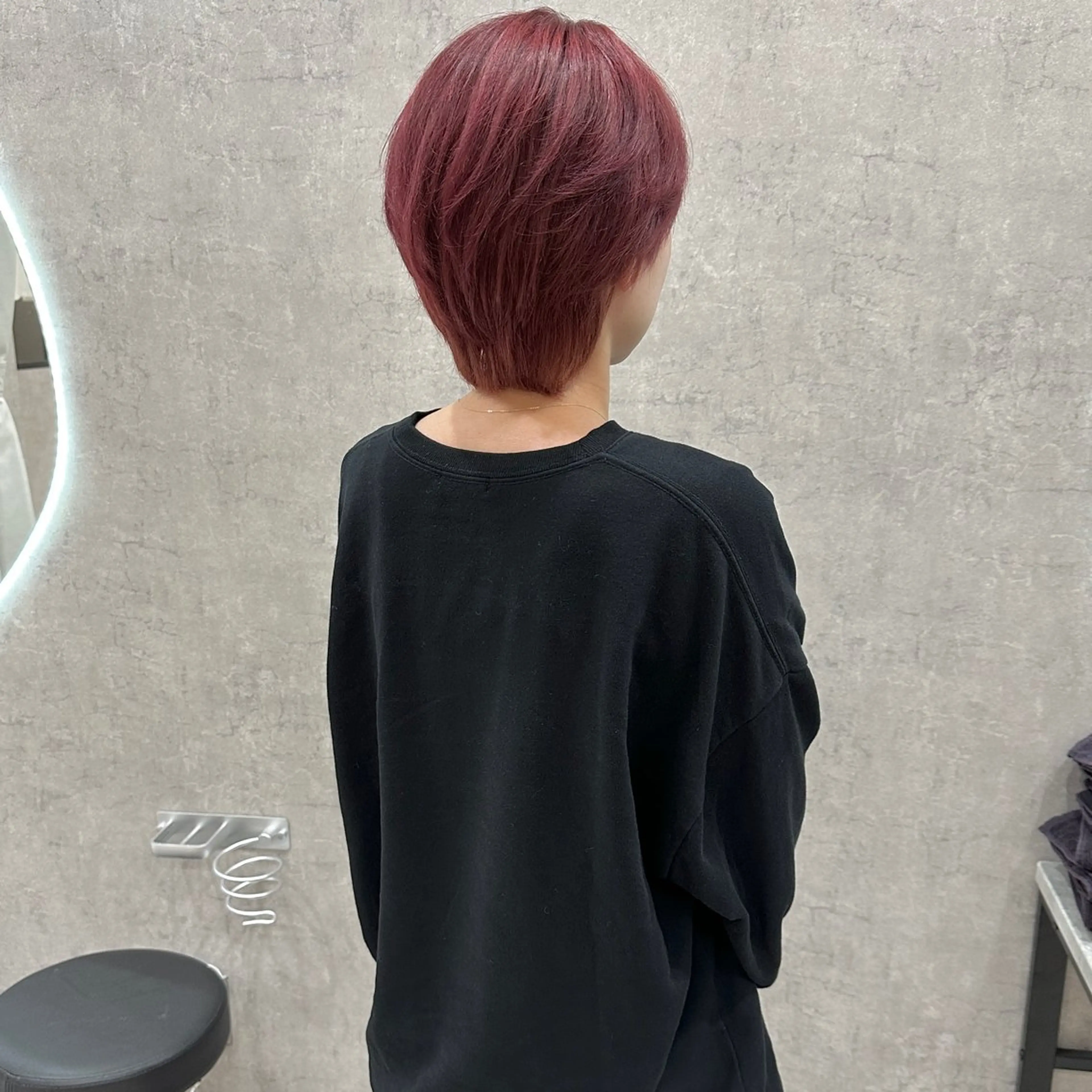 ショート カラー はちすか るかのヘアスタイル