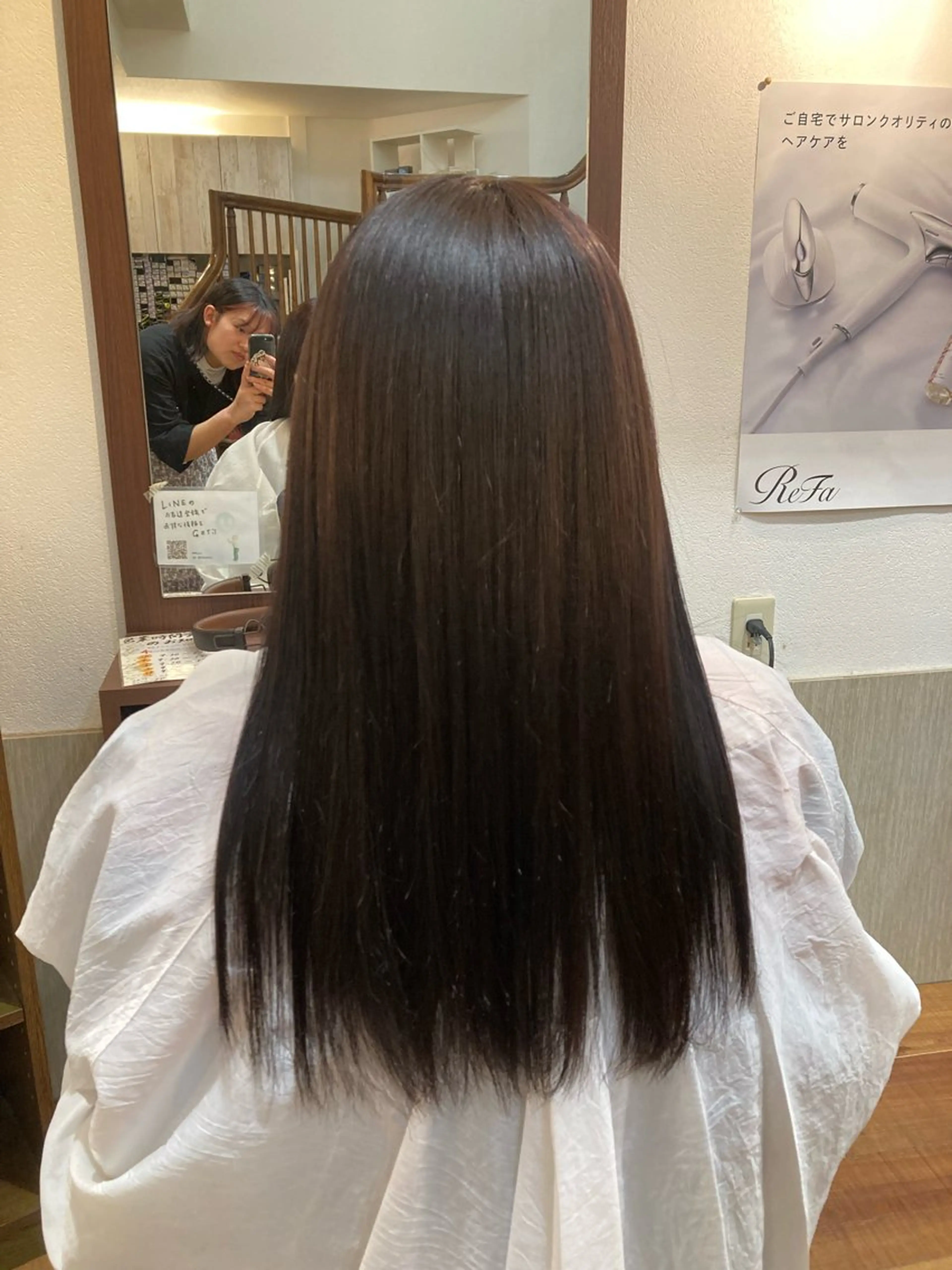 ロング MOLLASALON 浅香山店所属・髪質改善カラー 縮毛矯正🤍辻桃加のヘアスタイル