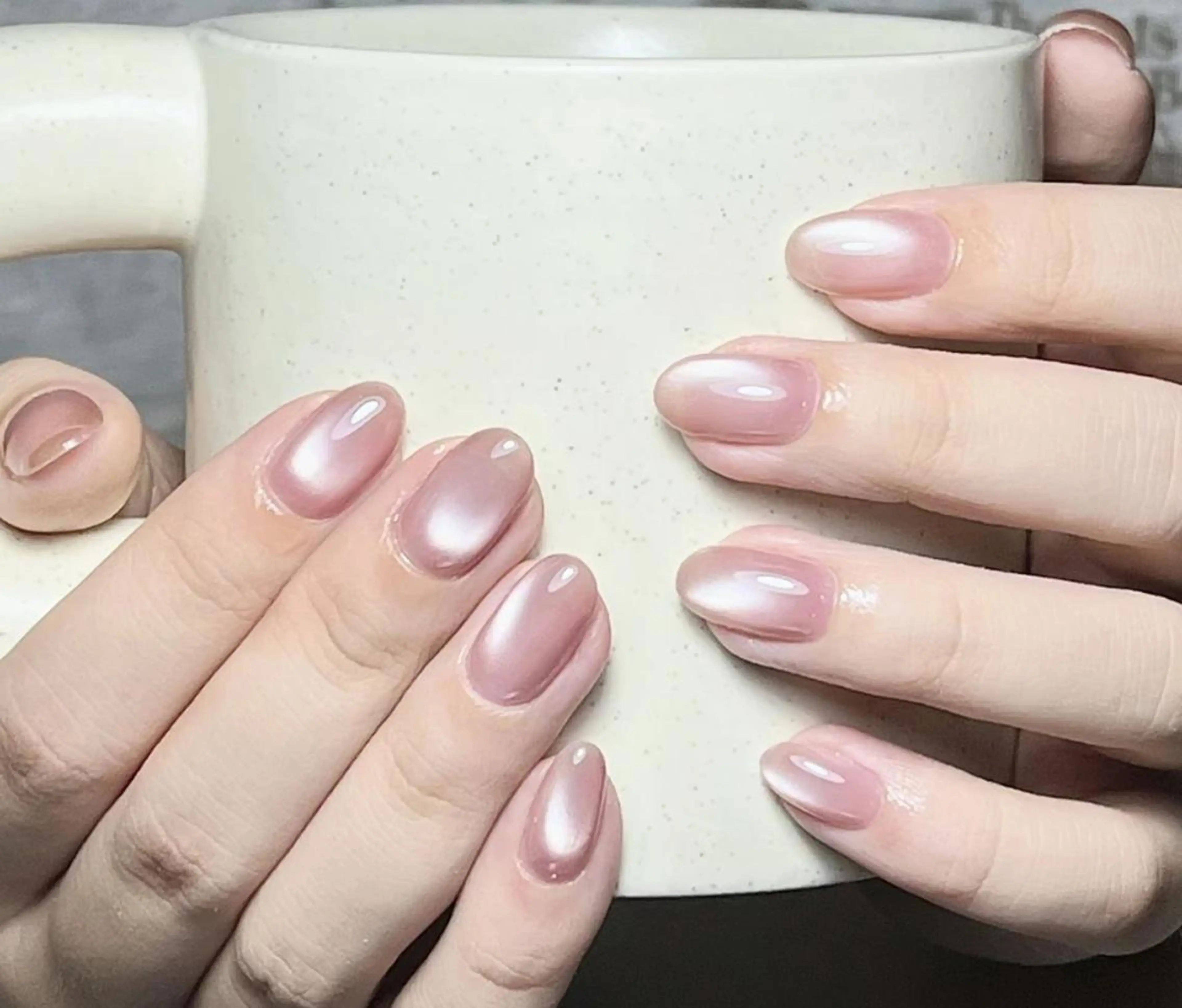 ネイル ハンドネイル ハンドケア 🍑 momo_nailのネイルデザイン