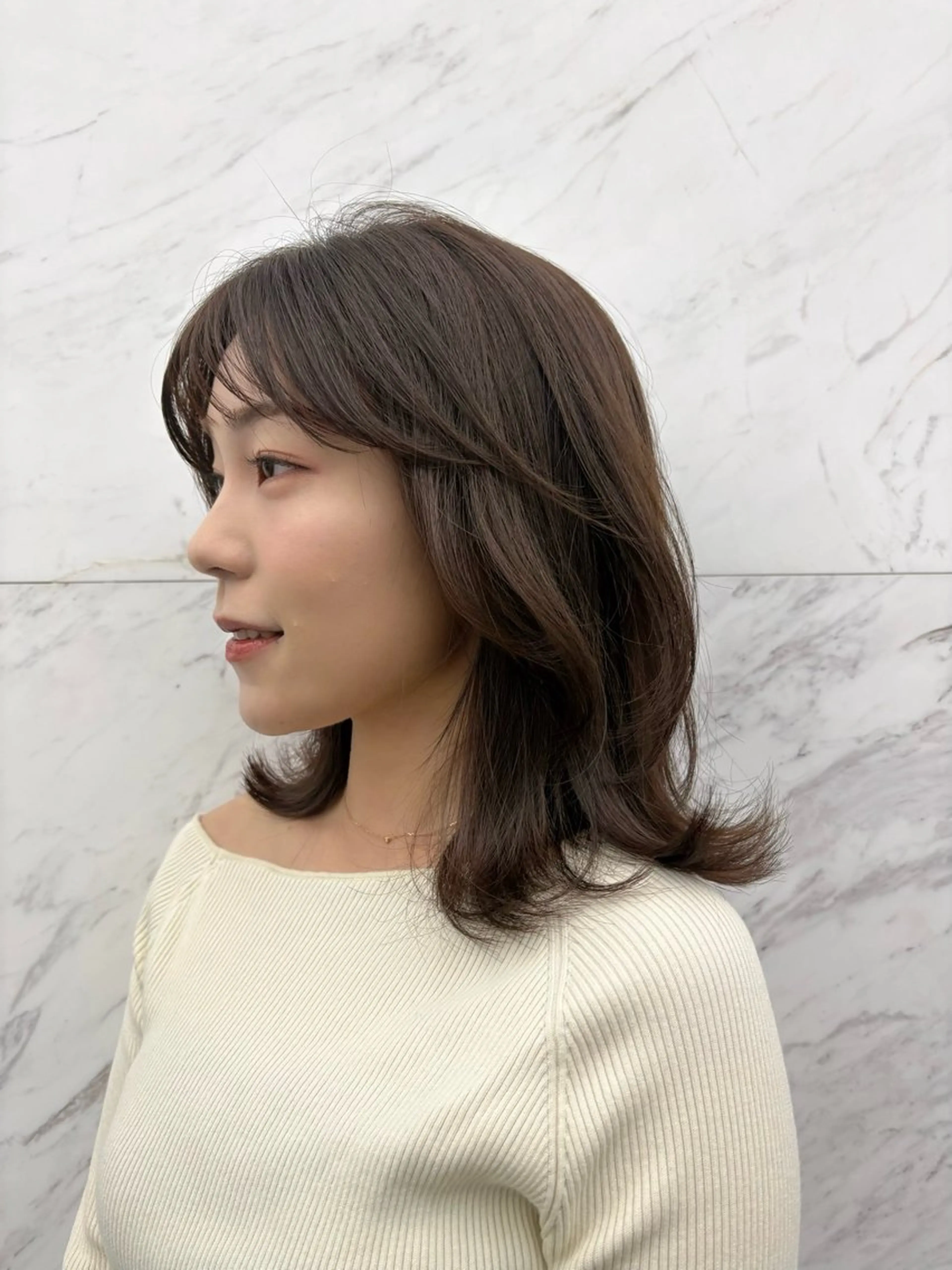 ミディアム IWAINAGOYA所属・金子 賢人のヘアスタイル