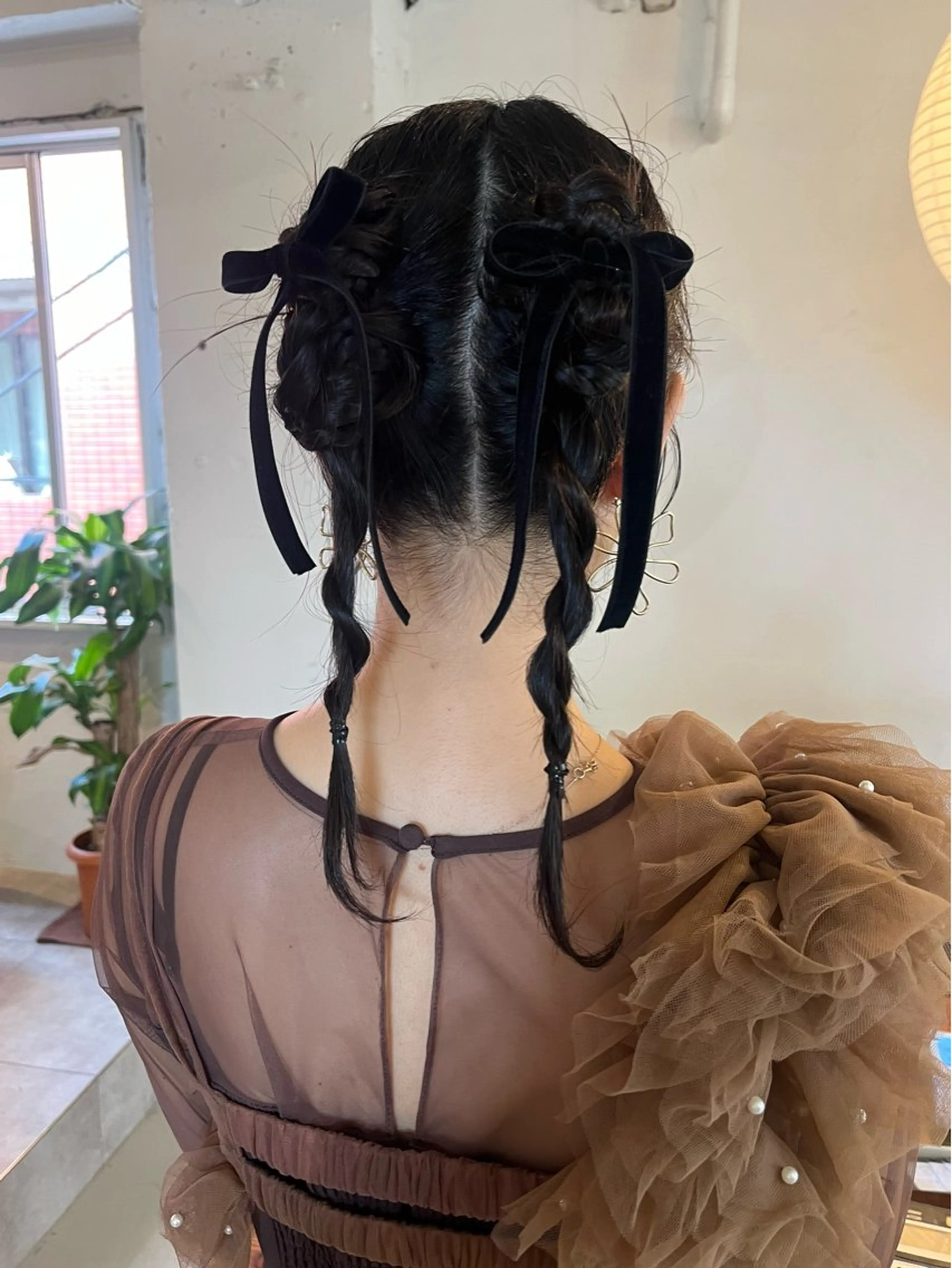 セミロング ヘアセット 横浜美容室LINE /古賀紅音🍃のヘアスタイル