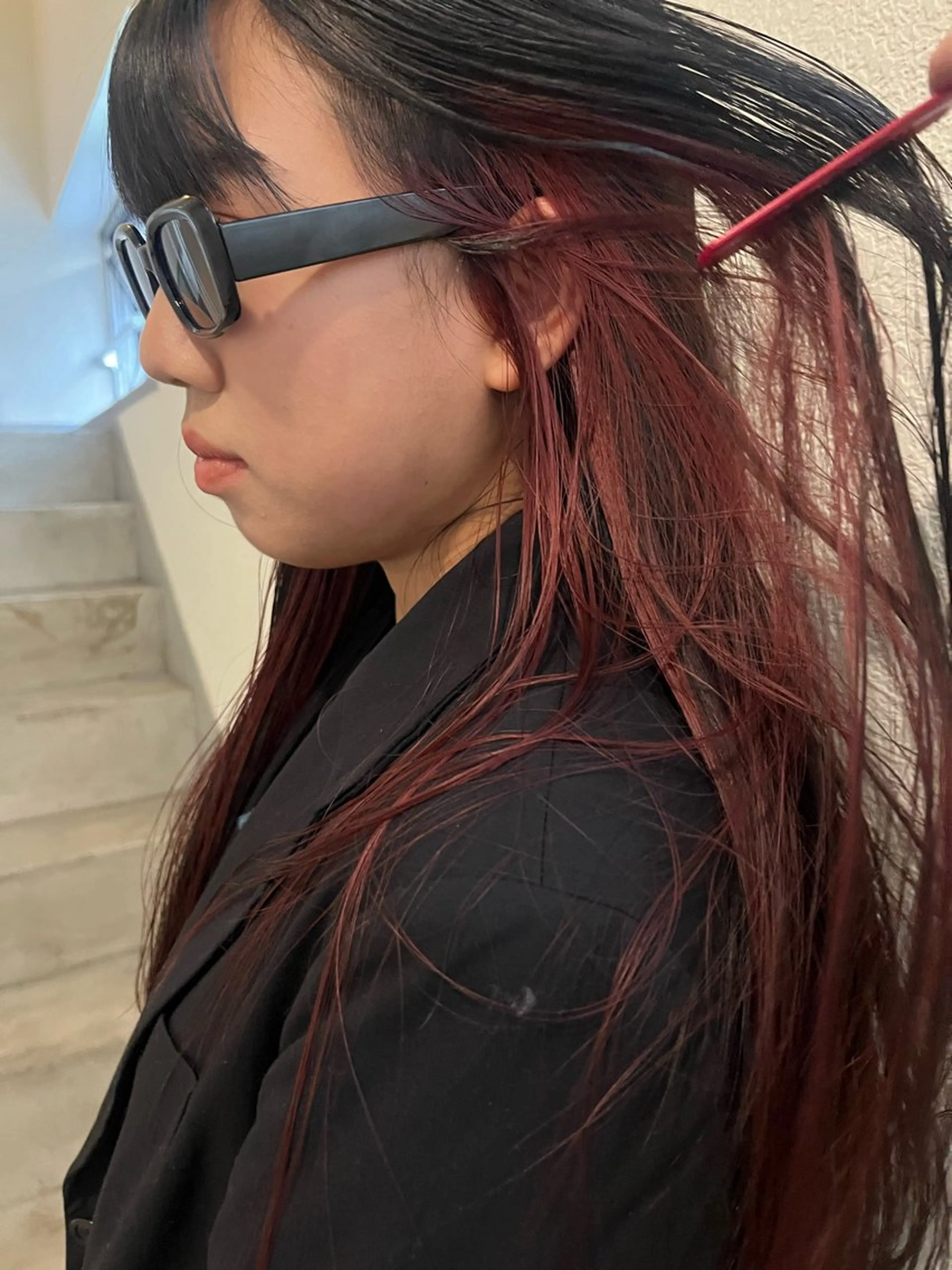 カラー sliver ・siki /YUIのヘアスタイル