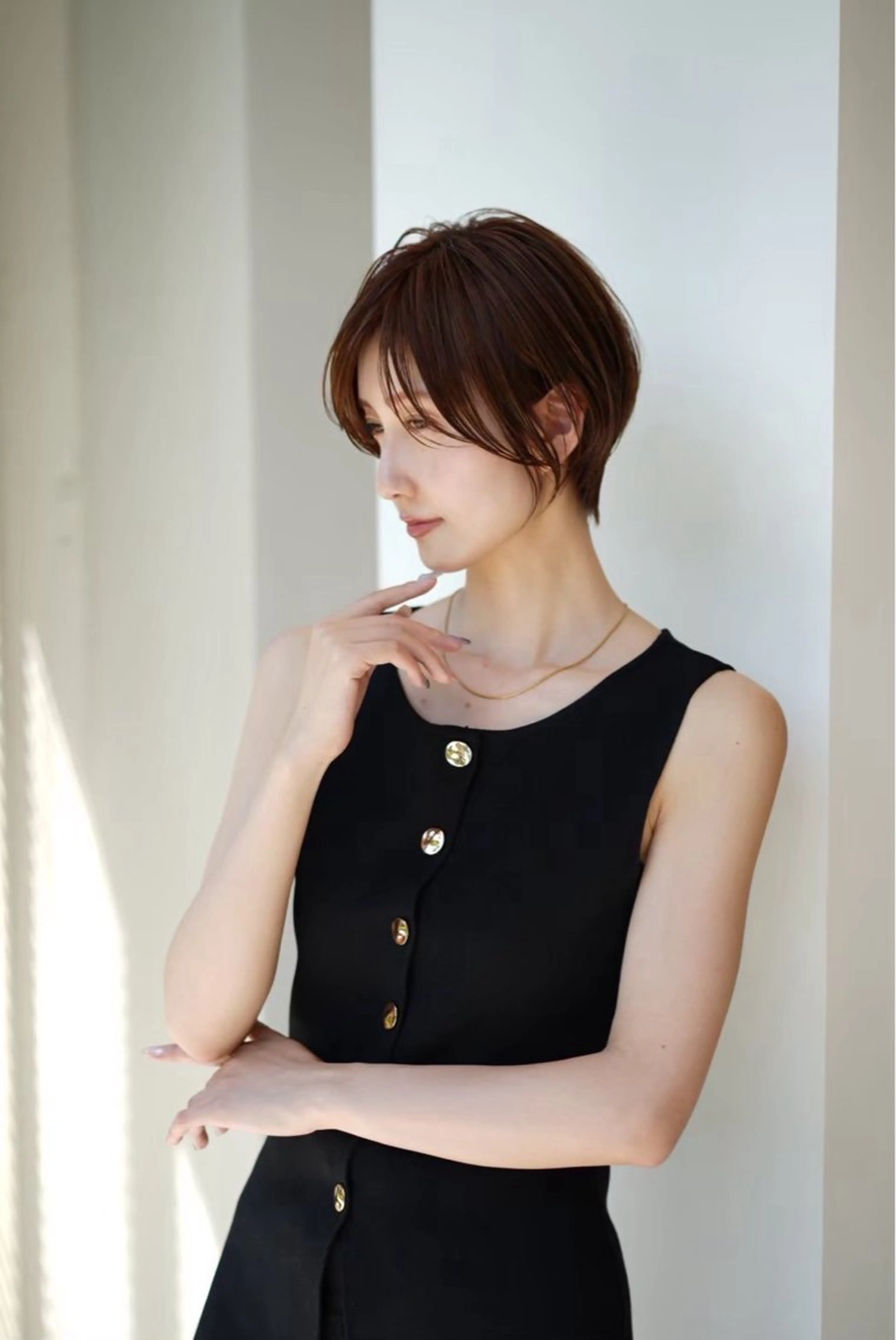 ショート カラー 加賀 千聖 /soigneのヘアスタイル