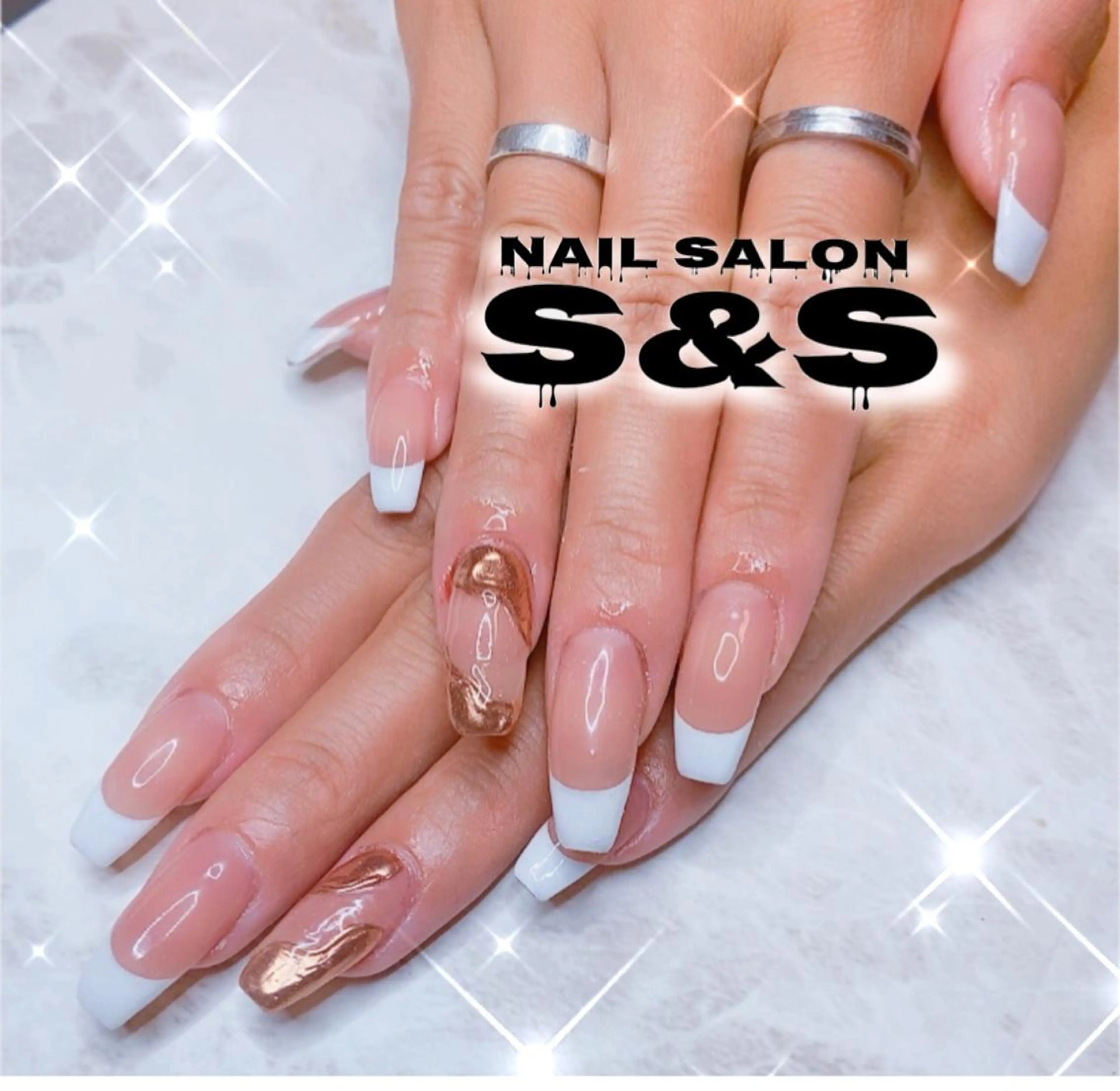 ネイル 長さ出し メンズネイル 持ち込み スカルプネイル S&S 村田小百合のネイルデザイン