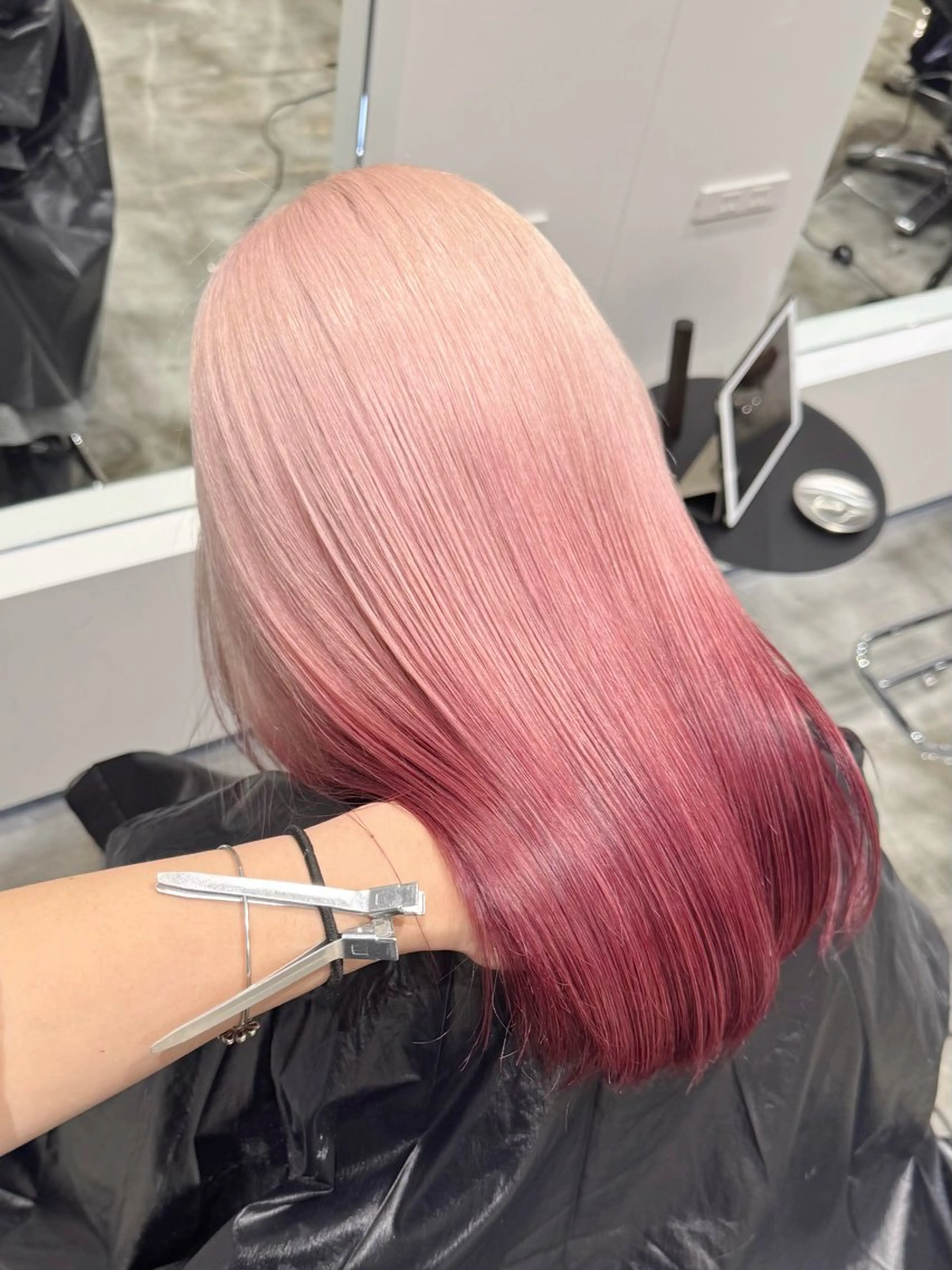 カラー 姫夏 /ハイトーン艶髪🎀のヘアスタイル