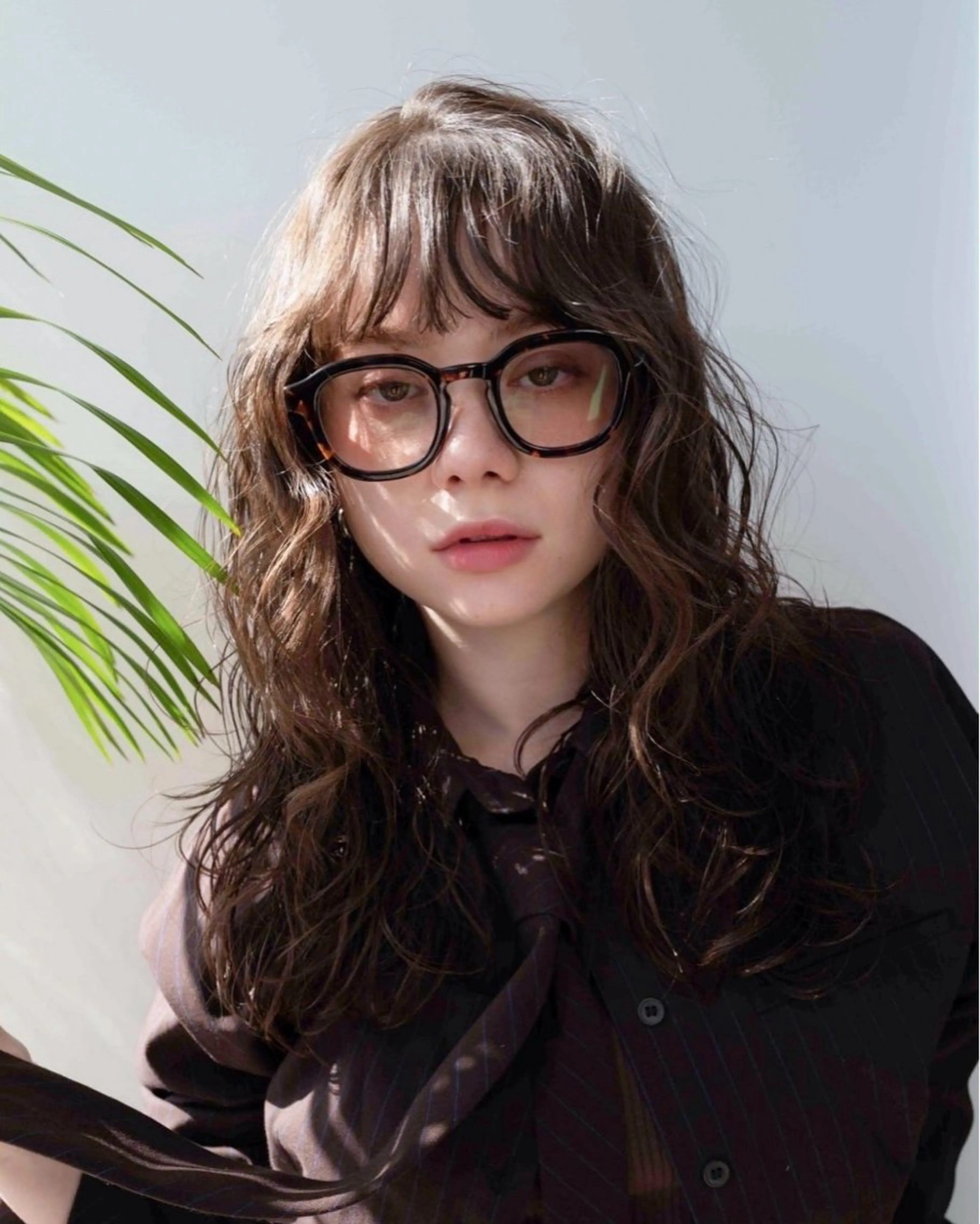 ミディアム カラー ブリーチ ハイトーンカラー ボブ 髪質改善 韓国風ヘア レイヤー/ブリーチ ♥️【木坂 桃歌】のヘアスタイル