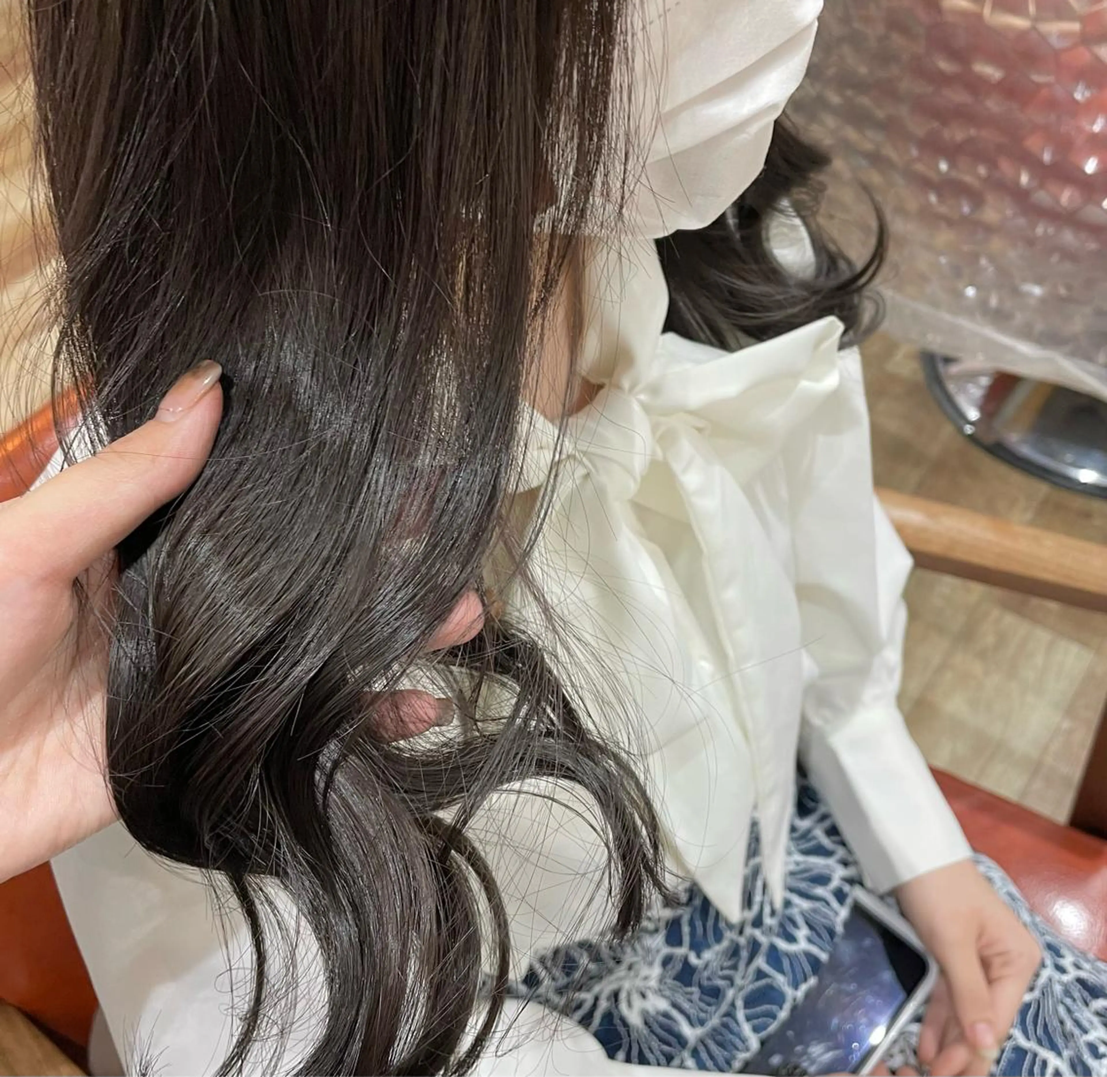 ロング カラー newi梅田🫧韓国 ヘア🫧sakiのヘアスタイル