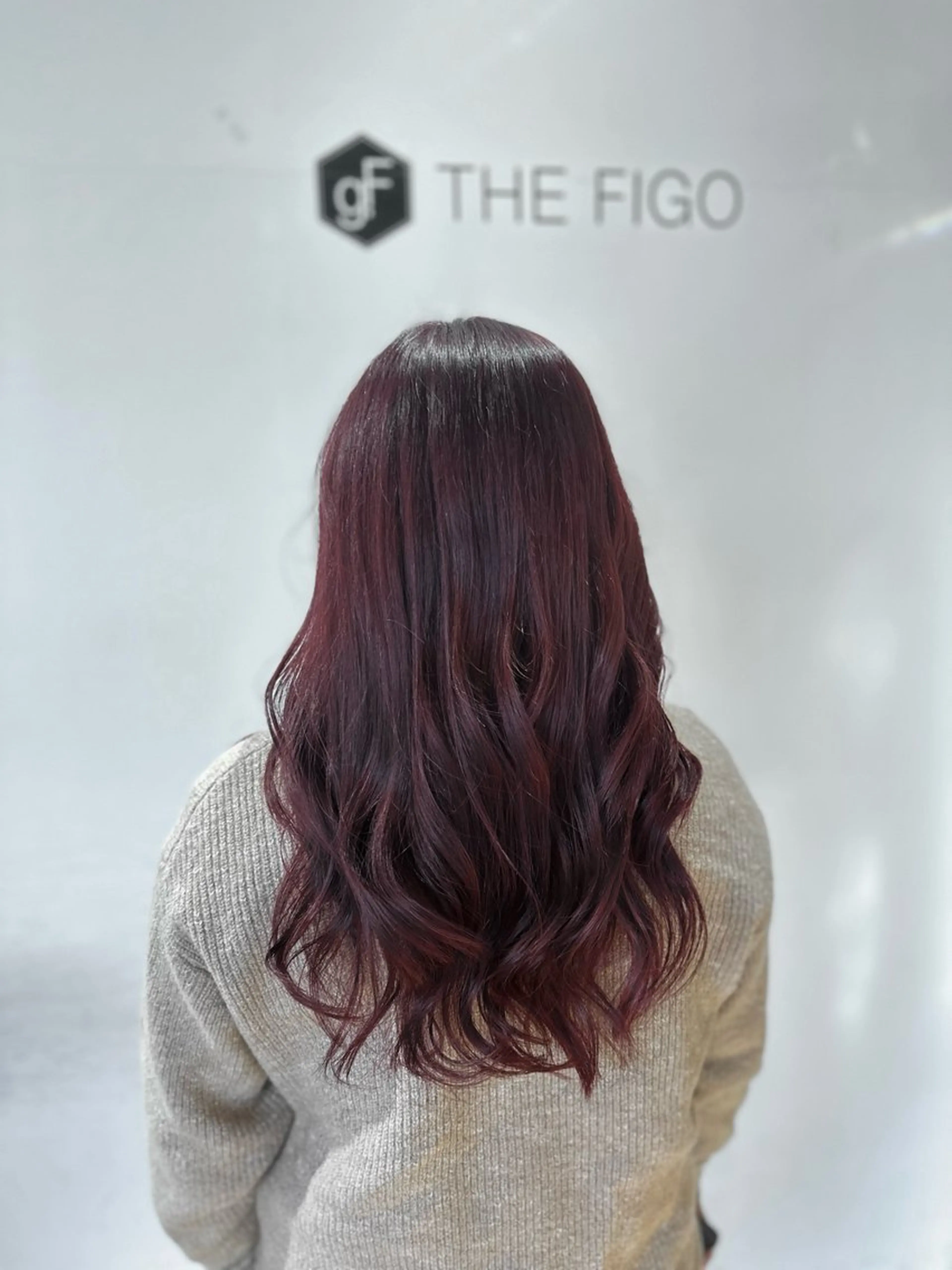 ロング カラー ヘアカラー いまじゅく あおいのヘアスタイル