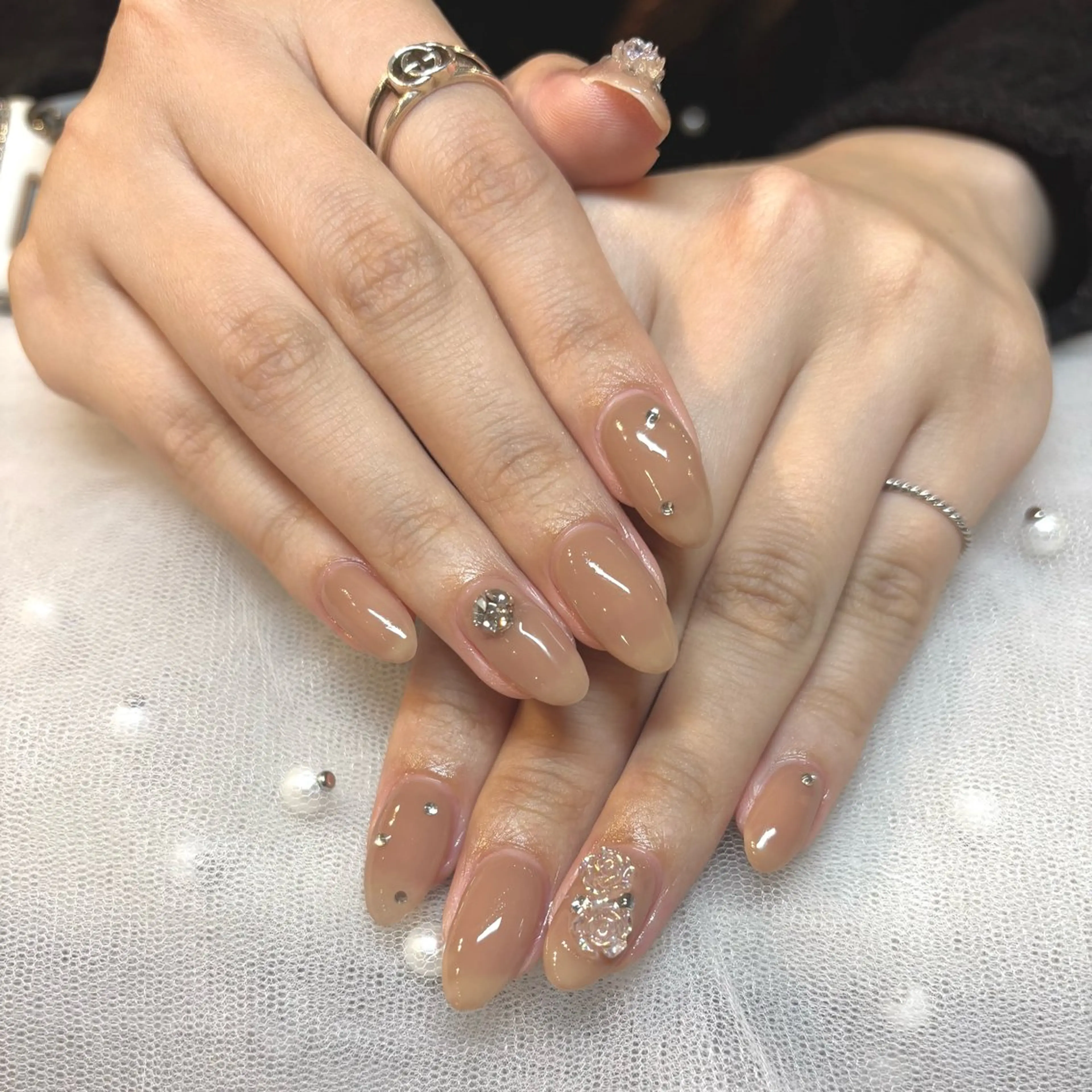 ネイル ワンカラーネイル nail salon Dia.所属・minori 💎Dia.のネイルデザイン