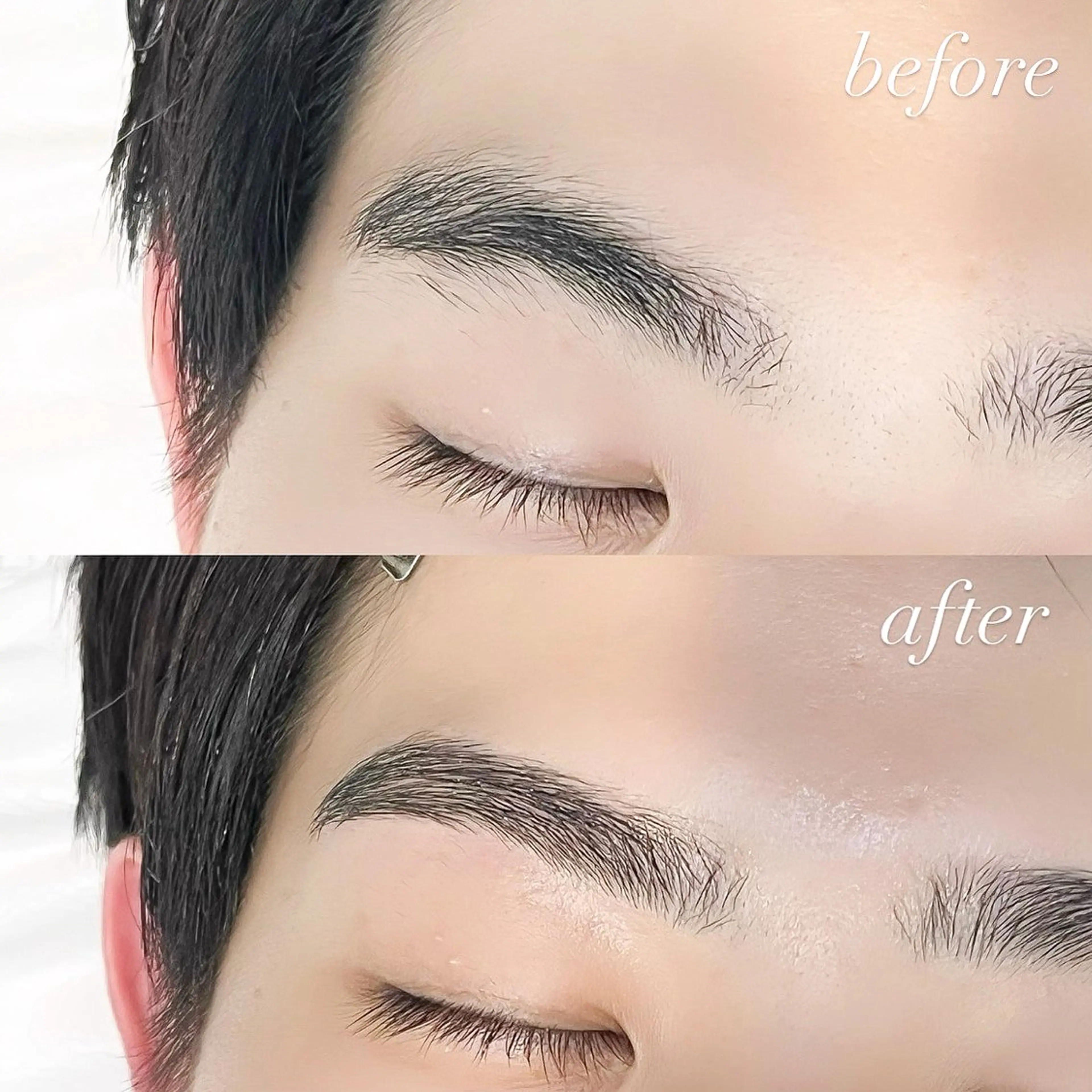 【🚹メンズ🚹】眉毛スタイリング(wax.毛抜き)の写真