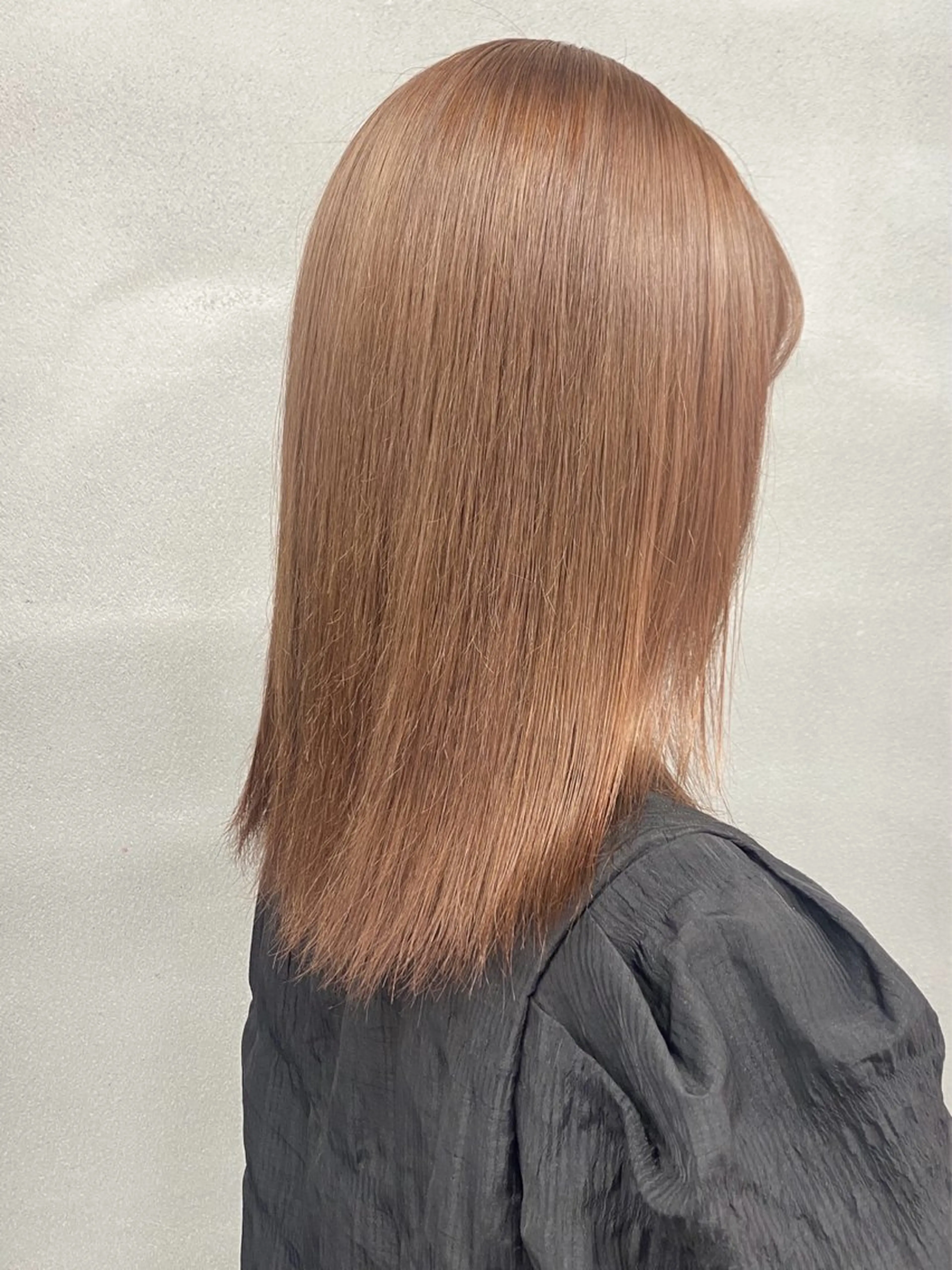 セミロング カラー ヘアカラー トリートメント 柏 デザインカラー/ レイヤー🐣シオリのヘアスタイル