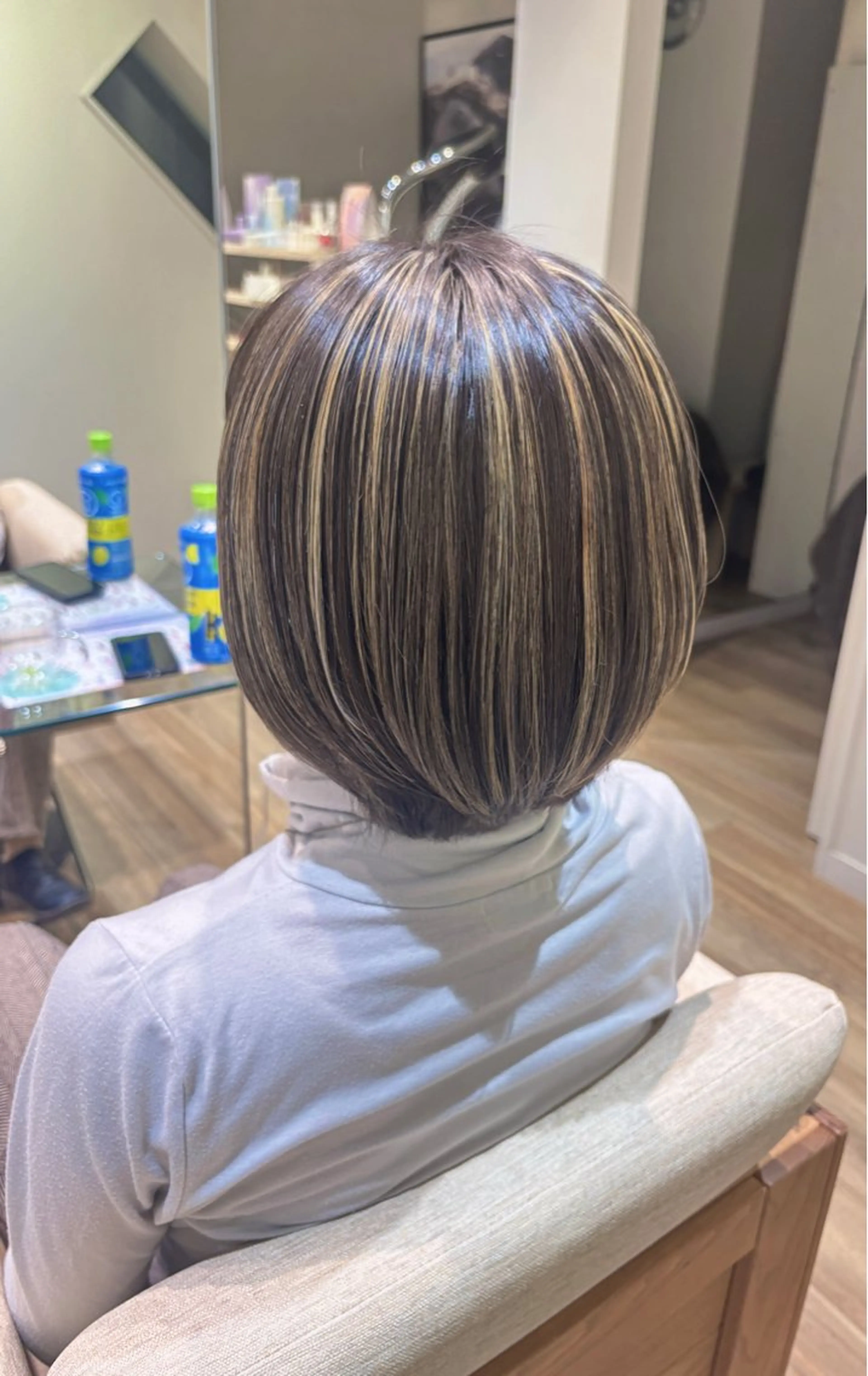 ハイライトカラー💛👩🏻‍🦰🤎（オシャレ染も白髪ぼかしも❕の写真