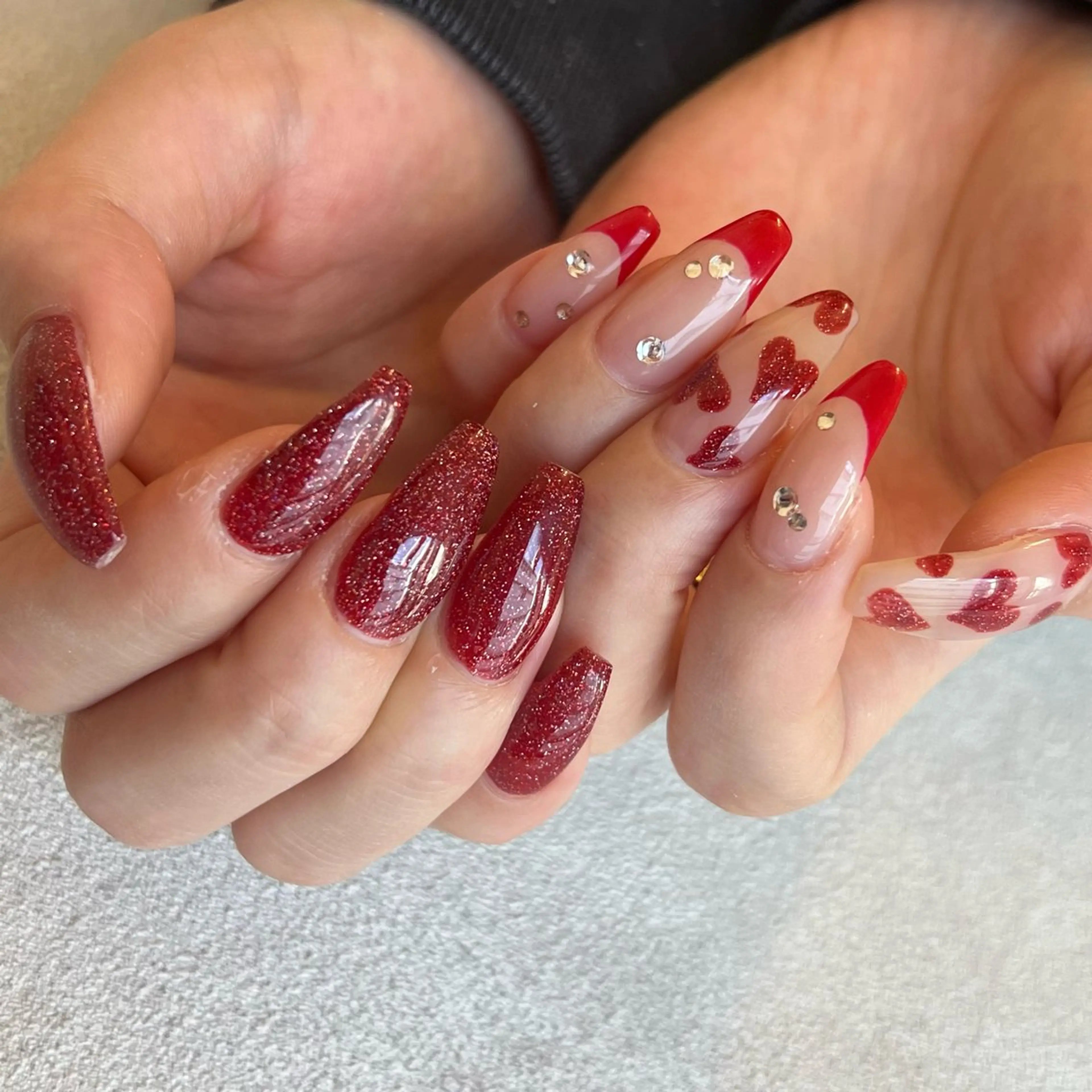 ネイル ハンドネイル 《カメレオン》 西田美輝のヘアスタイル