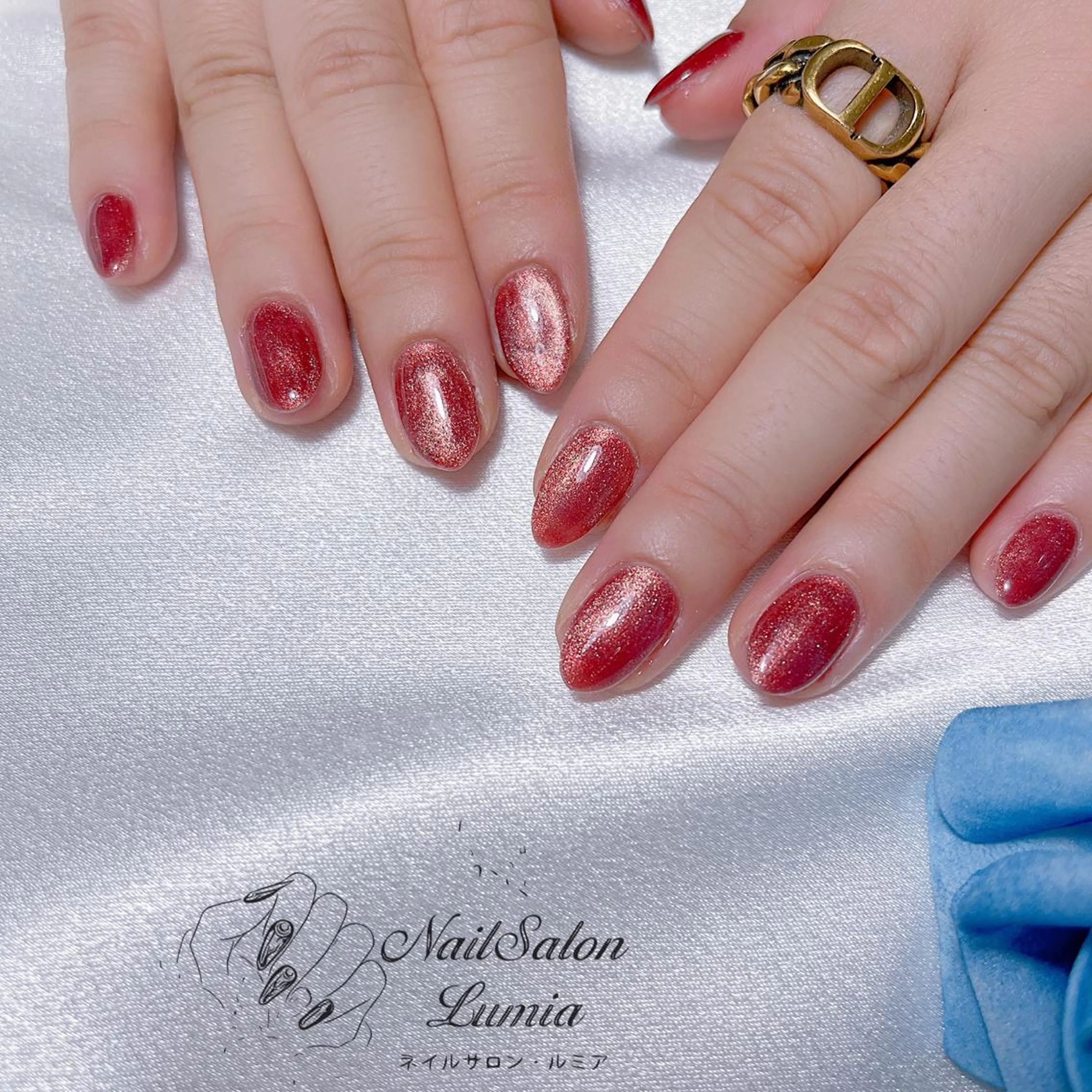 ネイル ハンドネイル ネイルサロン ルミア Lumia 店長のネイルデザイン