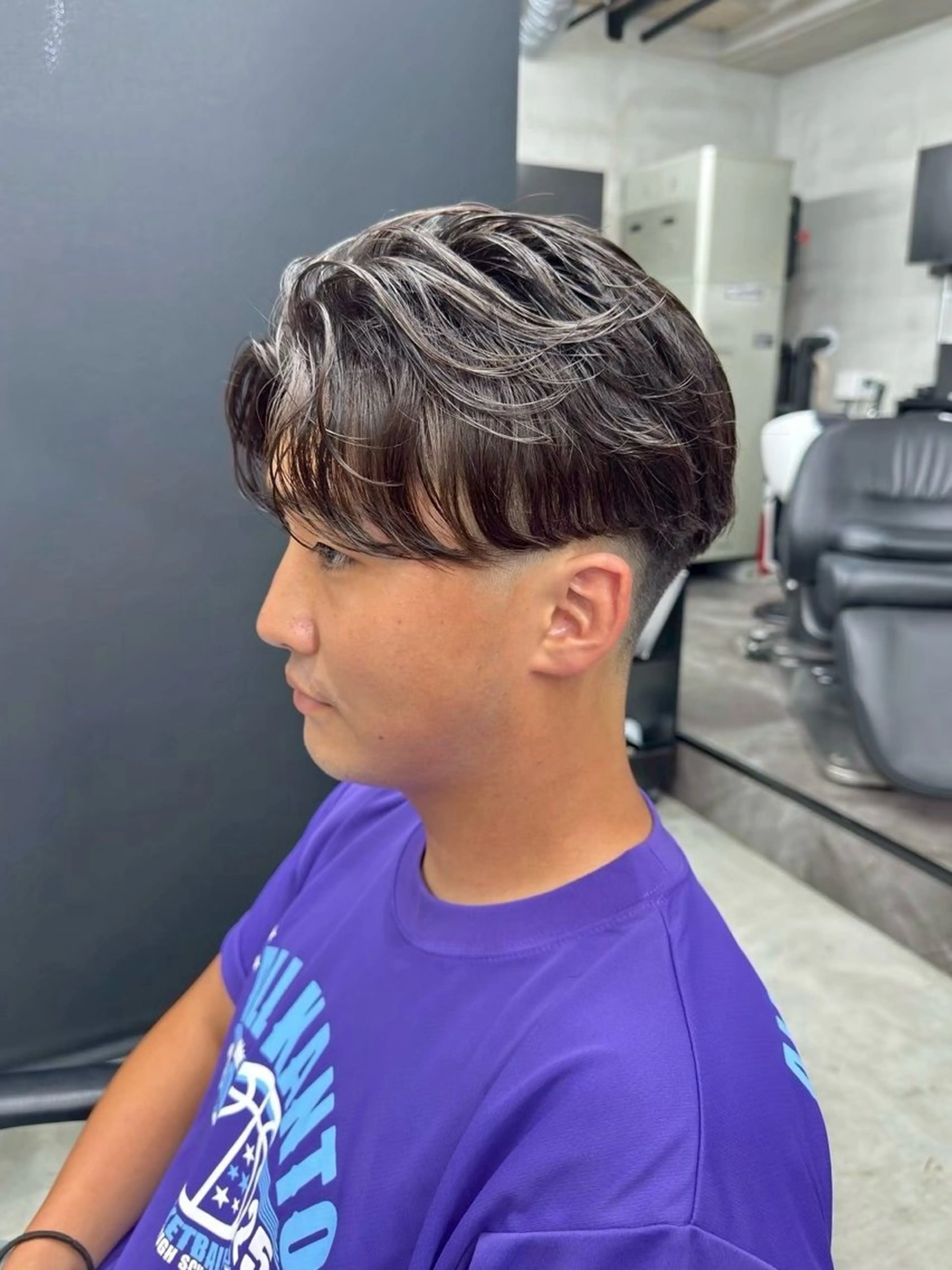 パーマ メンズ カット トリートメント ヘッドスパ 〝西葛西、葛西一番の 美髪に〟清水 真之介のヘアスタイル