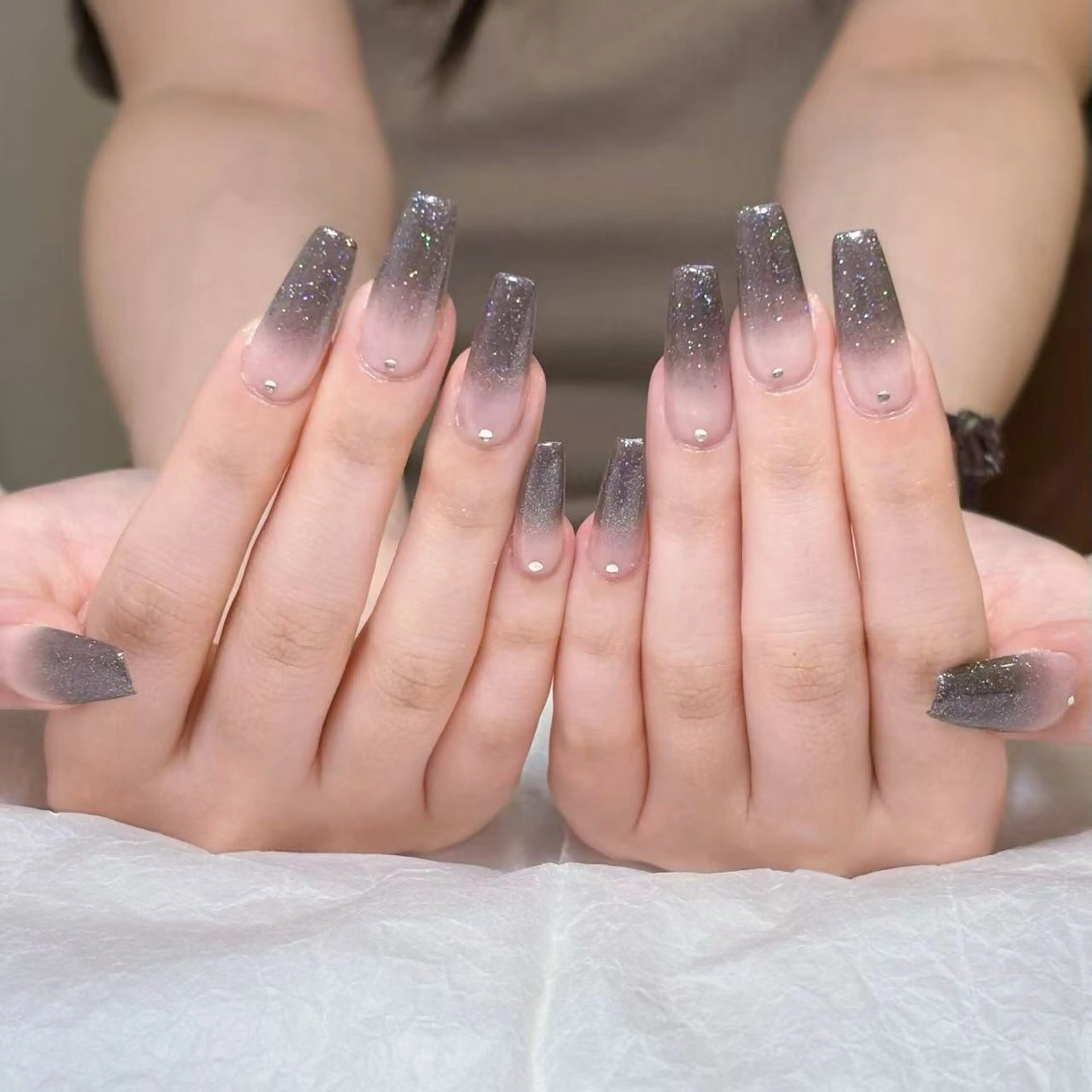 💖スカルプ💖【カラーフレンチ・カラーグラ】の写真