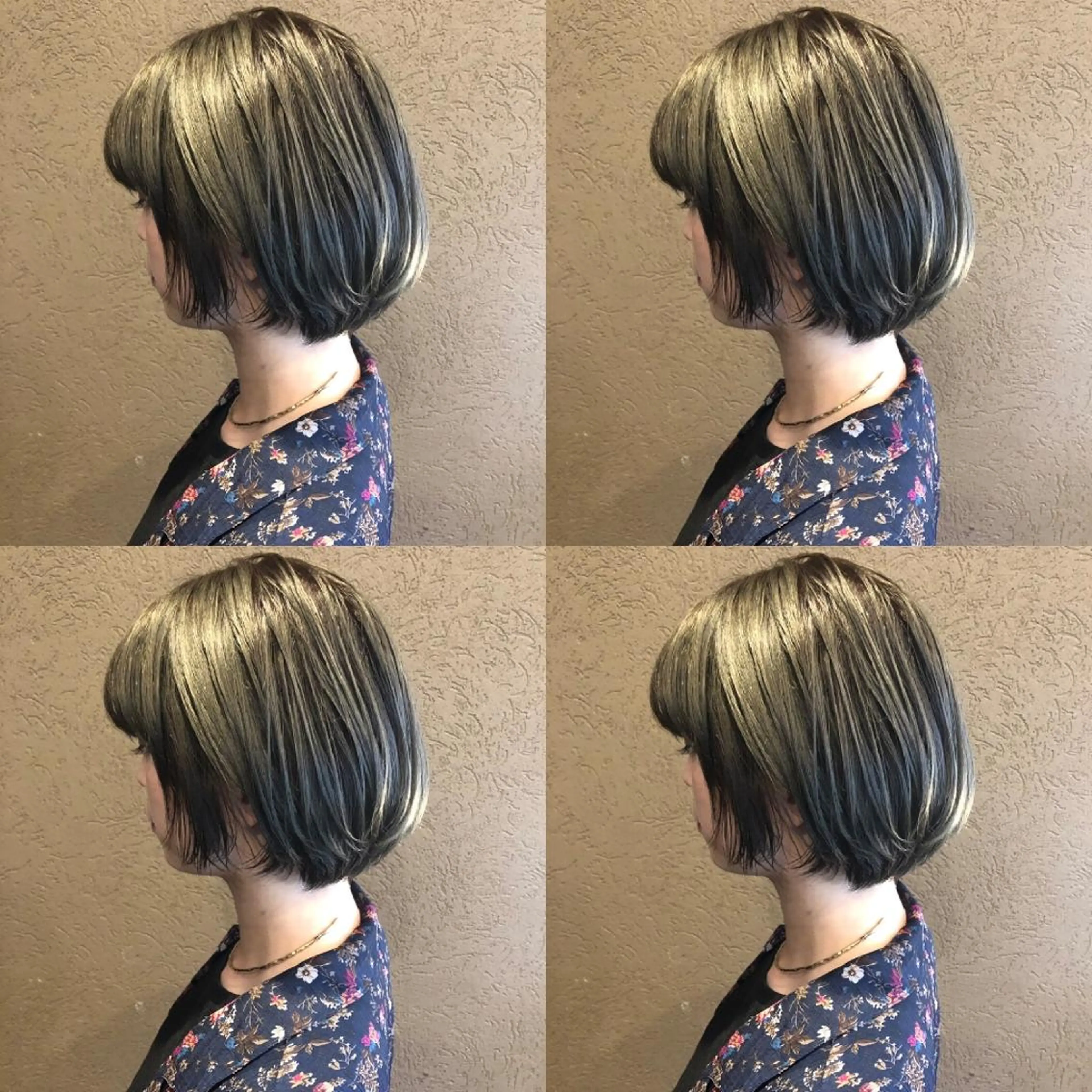 ショート カラー ベージュカラー ブリーチ ダブルカラー ハイライトカラー ハイライト nambu-GARDEN所属・上田 昂雅のヘアスタイル