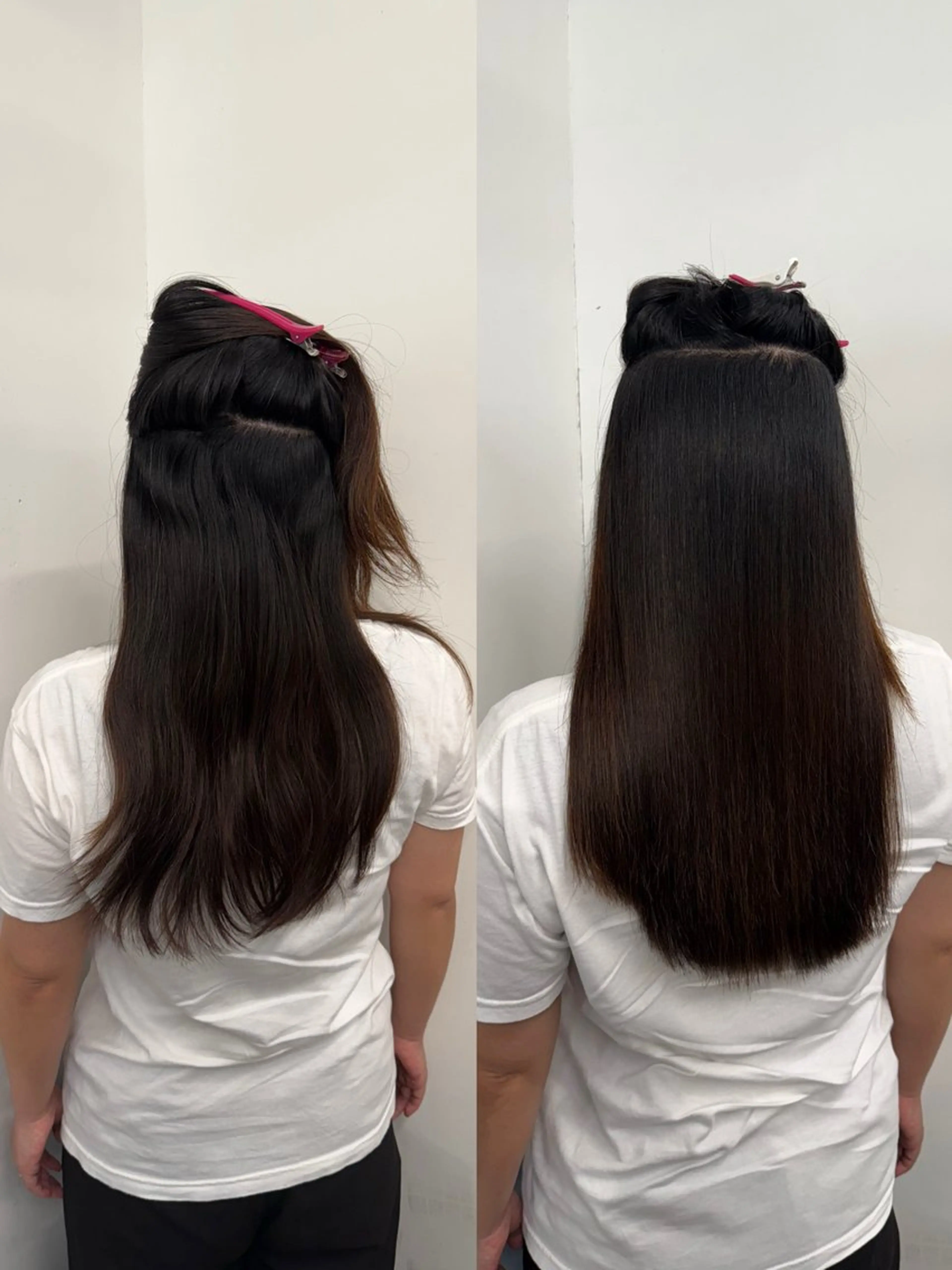 ロング カット 縮毛矯正 トリートメント ひろし/髪質改善/ 縮毛矯正/透明感✨のヘアスタイル