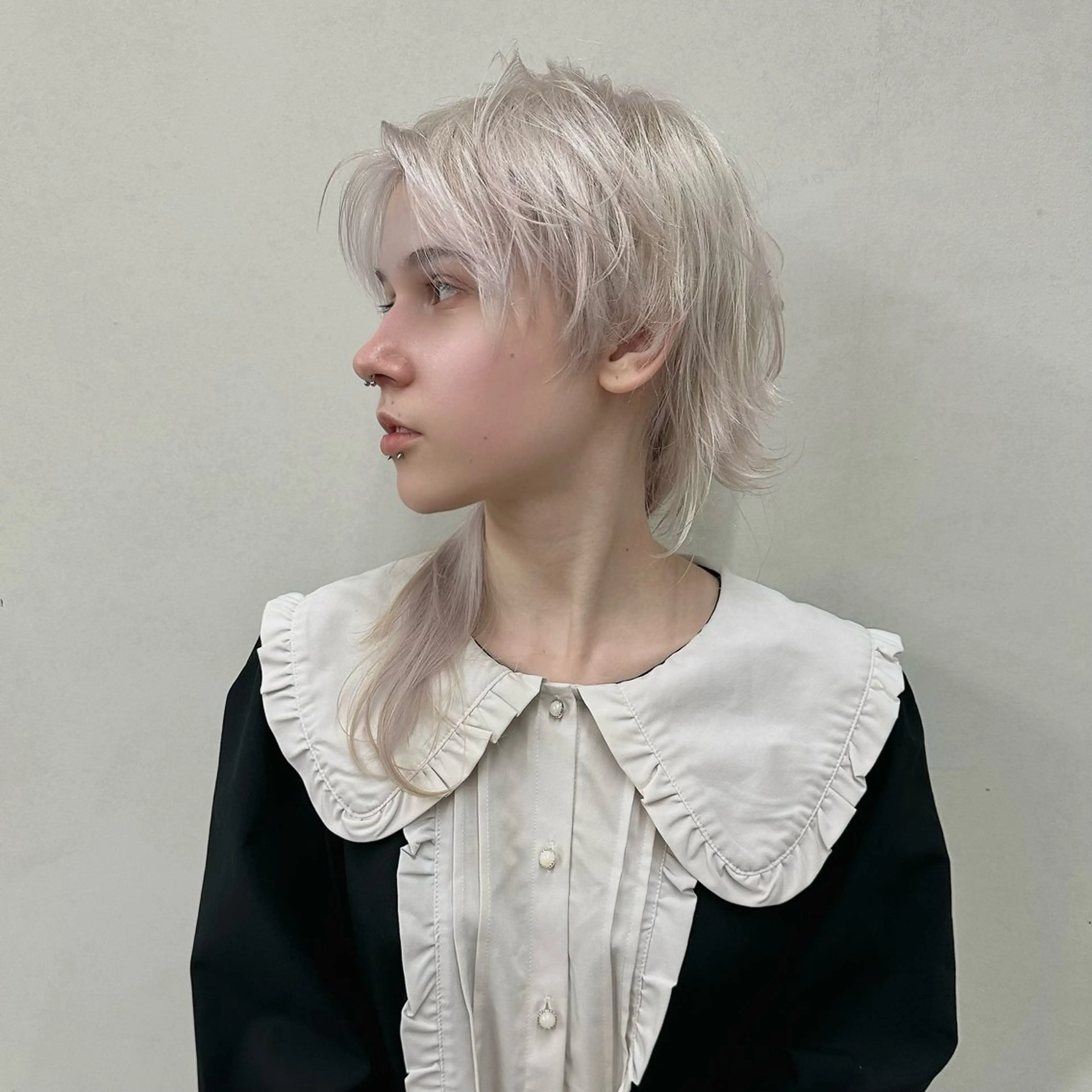 【人気No.1🥇】ブリーチ1回+カラー+tr《ムラ修正、デザインカラー、ブリーチカラー、ホワイトカラー、梅田、中崎町》の写真