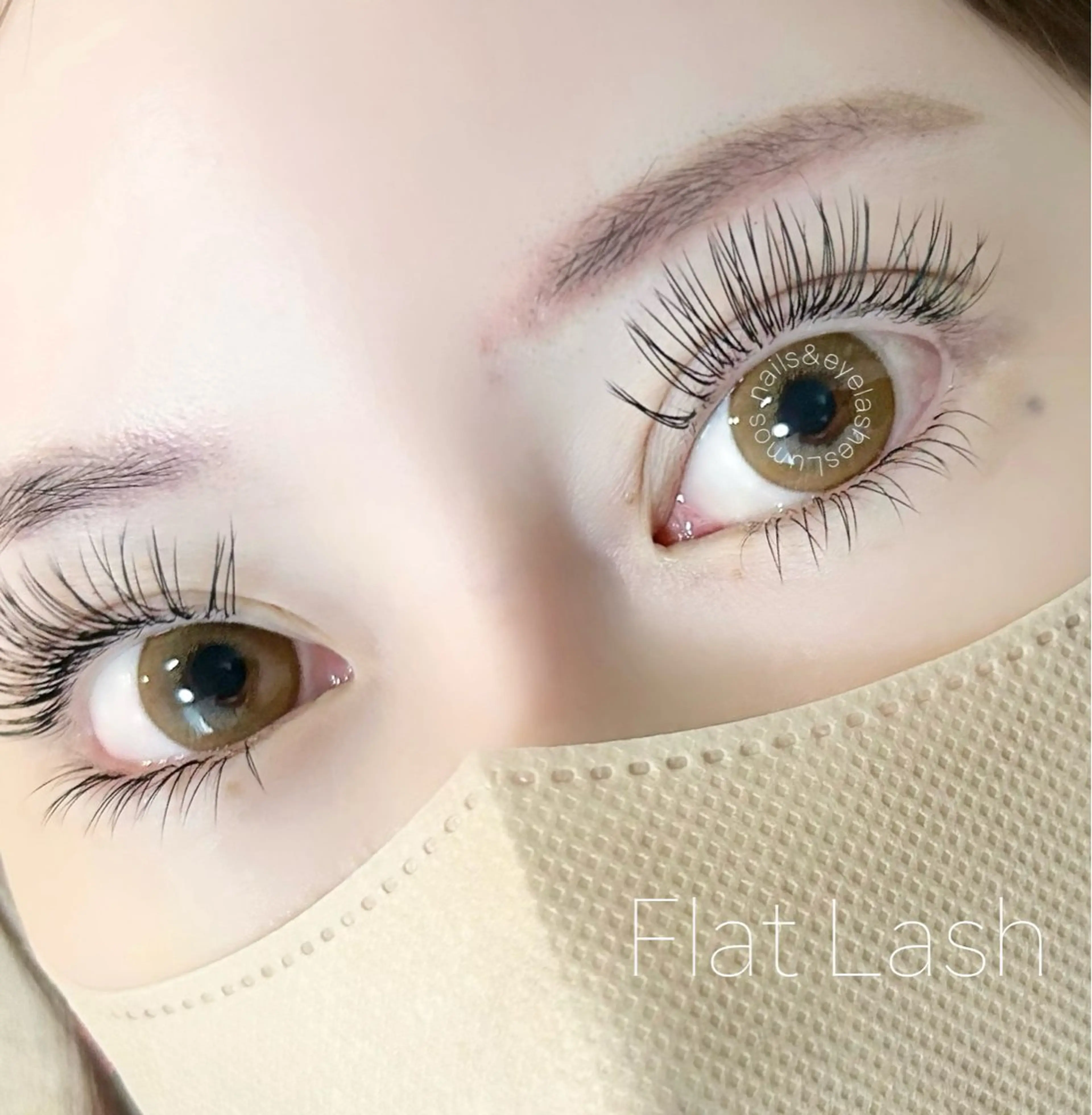 マツエク・マツパ フラットラッシュ マツエク Lumos nail&eyelash所属・Lumos Ayakaのマツエク・マツパデザイン