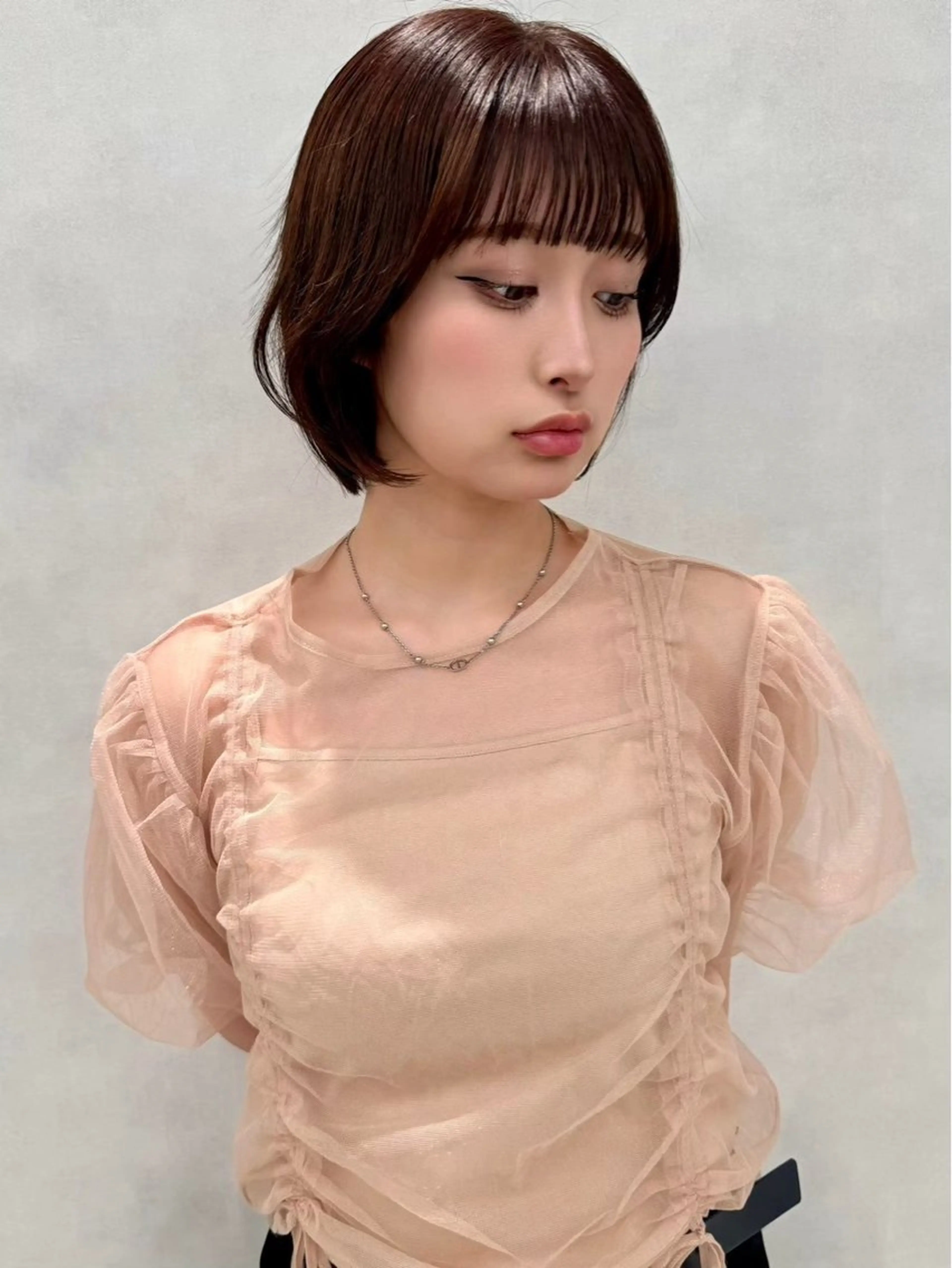 カラー ヘアカラー 華澄🌸カラーモデル 縮毛モデル募集中🌸のヘアスタイル