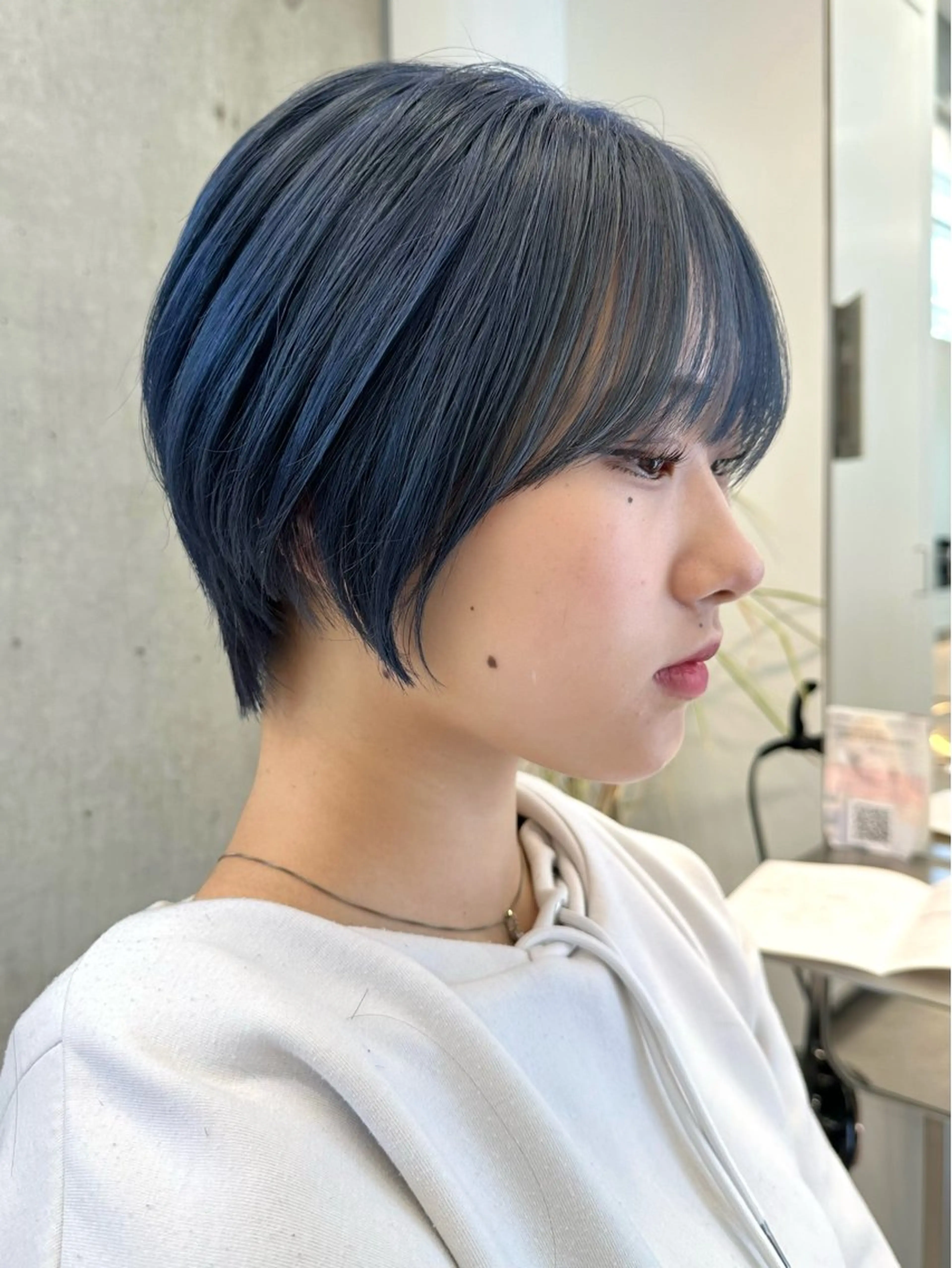 ショート くびれヘア ショートヘア Cinq所属・ハイライト🌟/ ボブ/豊田のヘアスタイル