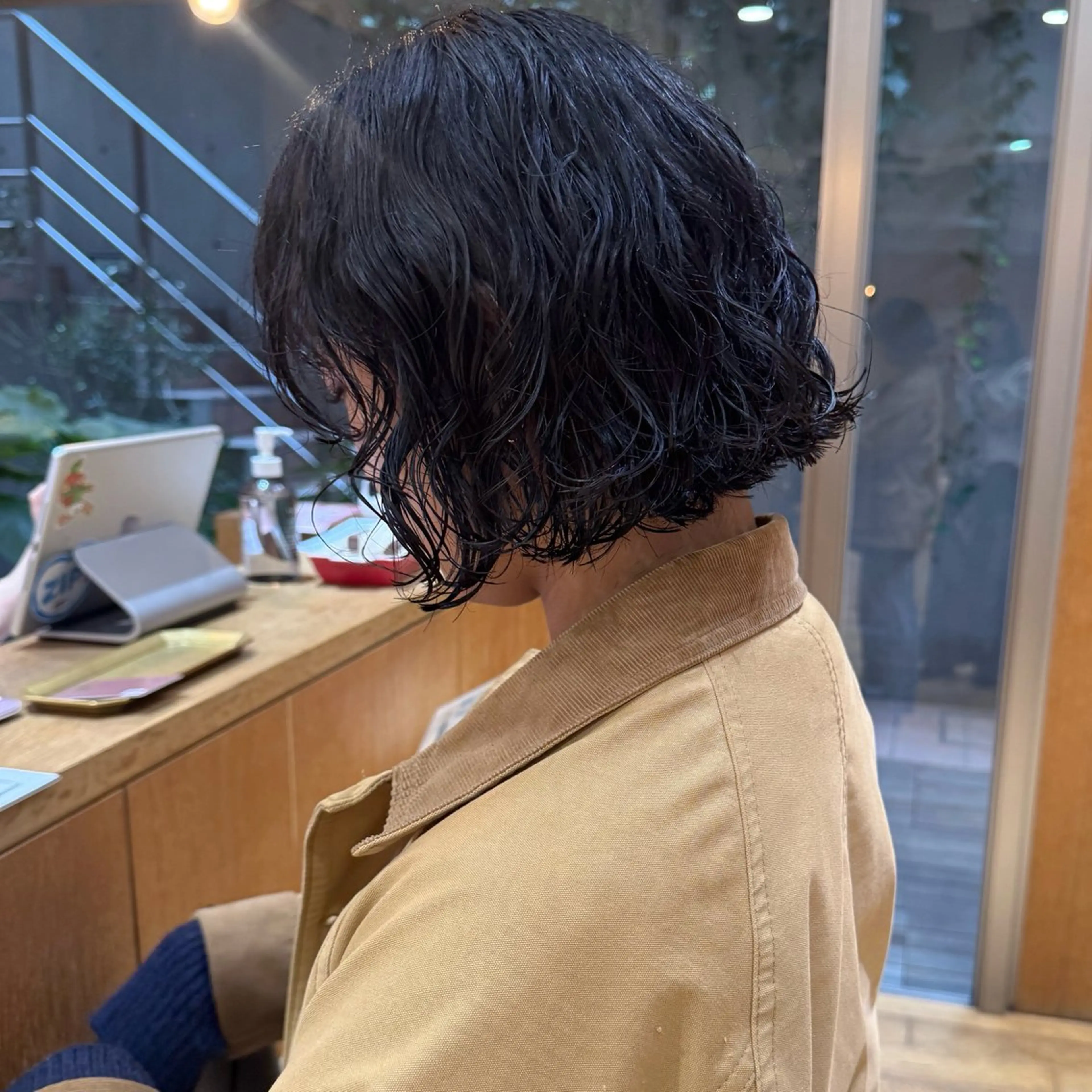 ショート パーマ カット パーマ 大橋 芽衣のヘアスタイル