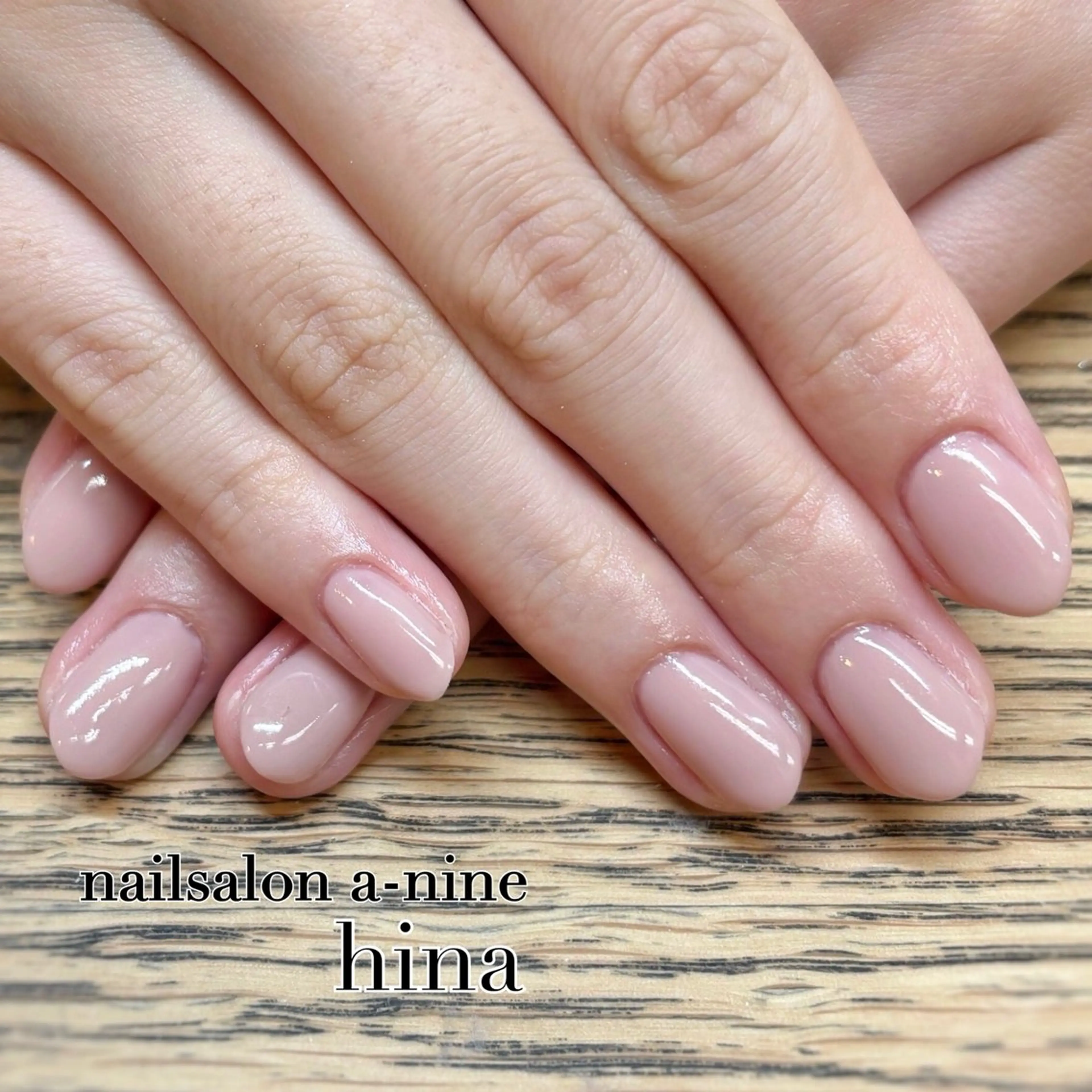 ネイル ワンカラーネイル ピンク ネイルサロンエーナイン本店所属・【モデル募集中】 hina🌼のネイルデザイン