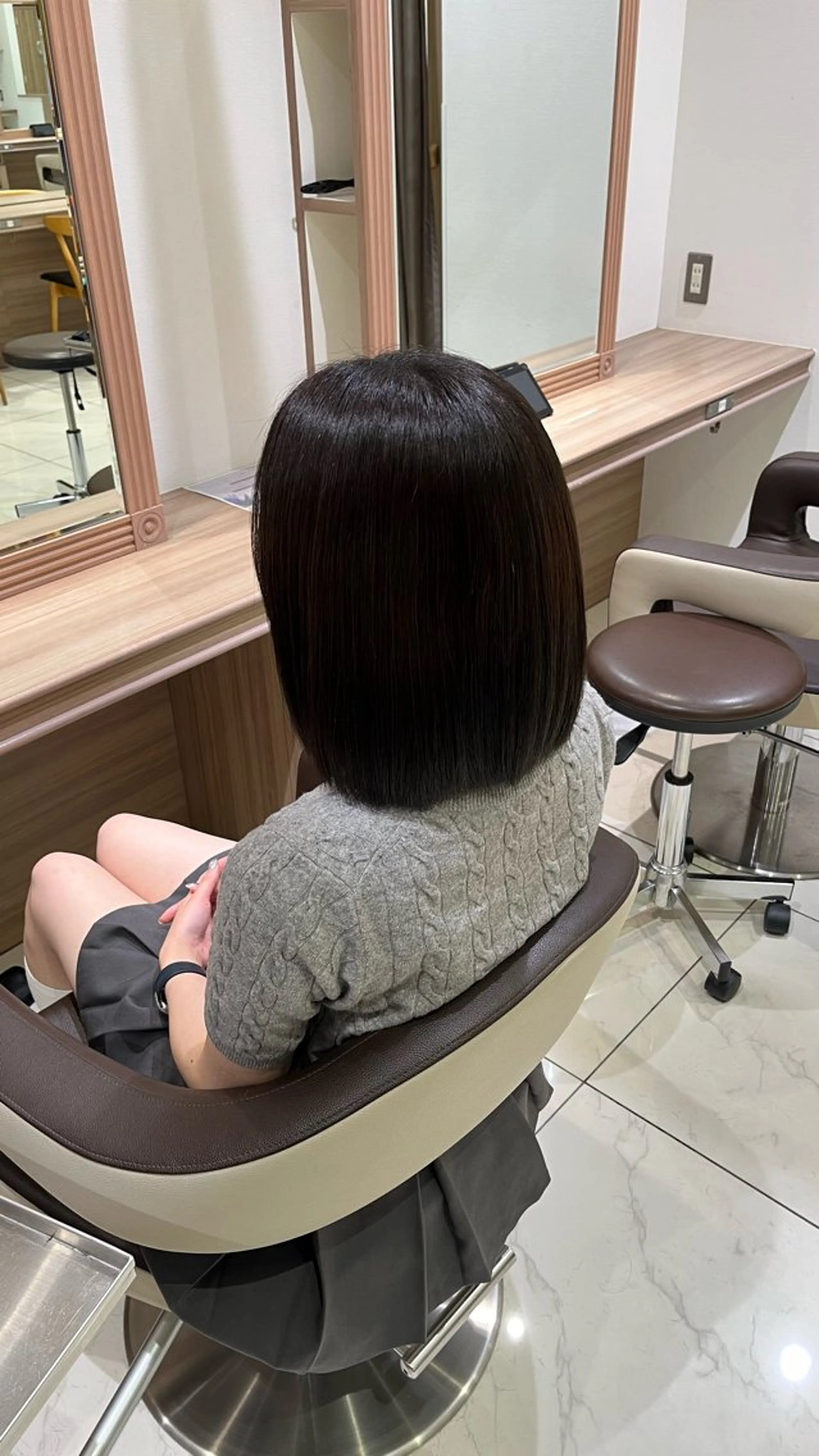 ミディアム カット 髪質改善/美髪矯正 🫧山本勇輝🫧のヘアスタイル