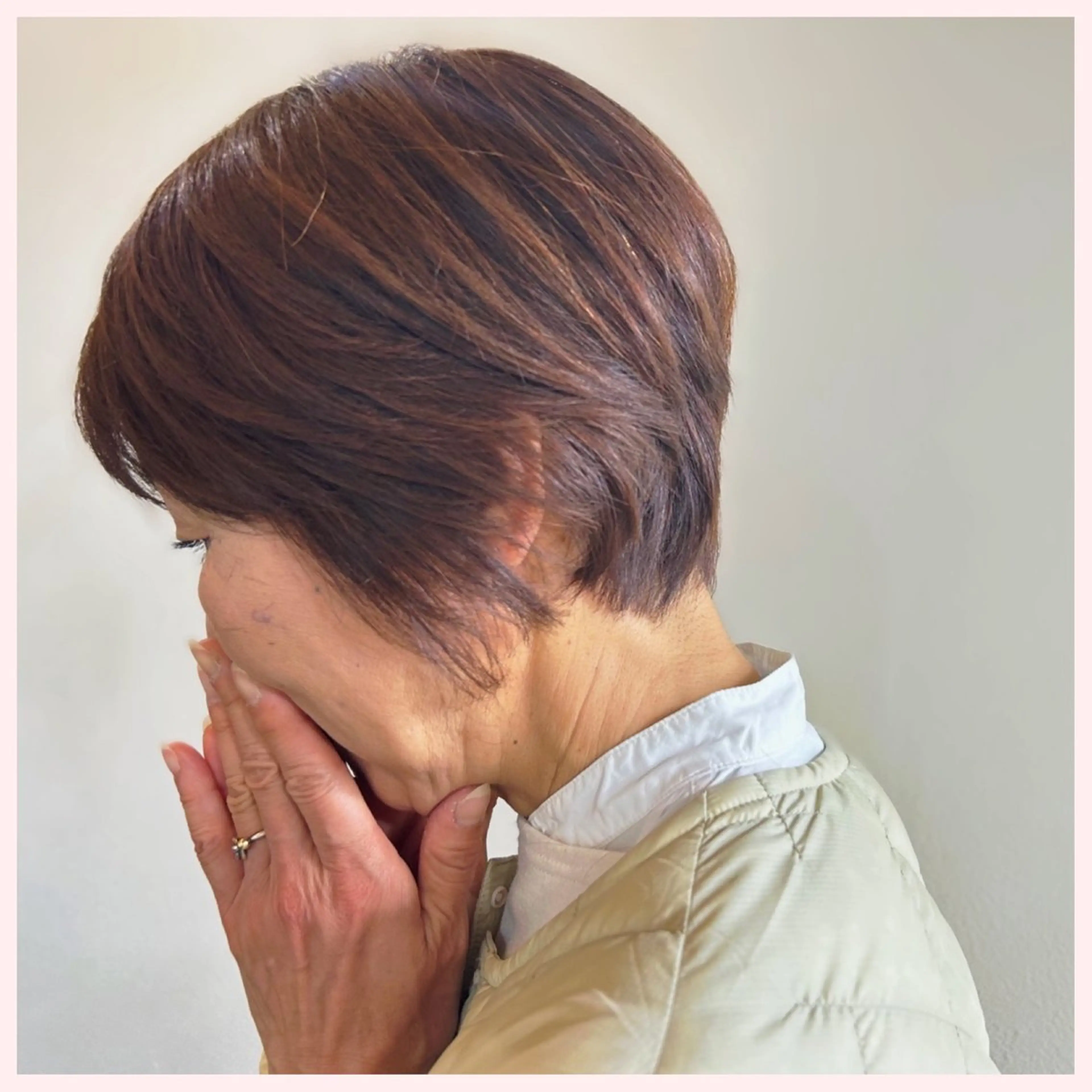 ショート ショートボブ ボブ ショートヘア organic hair salon AXIS本店所属・💎AXIS 本店 うらら💎のヘアスタイル