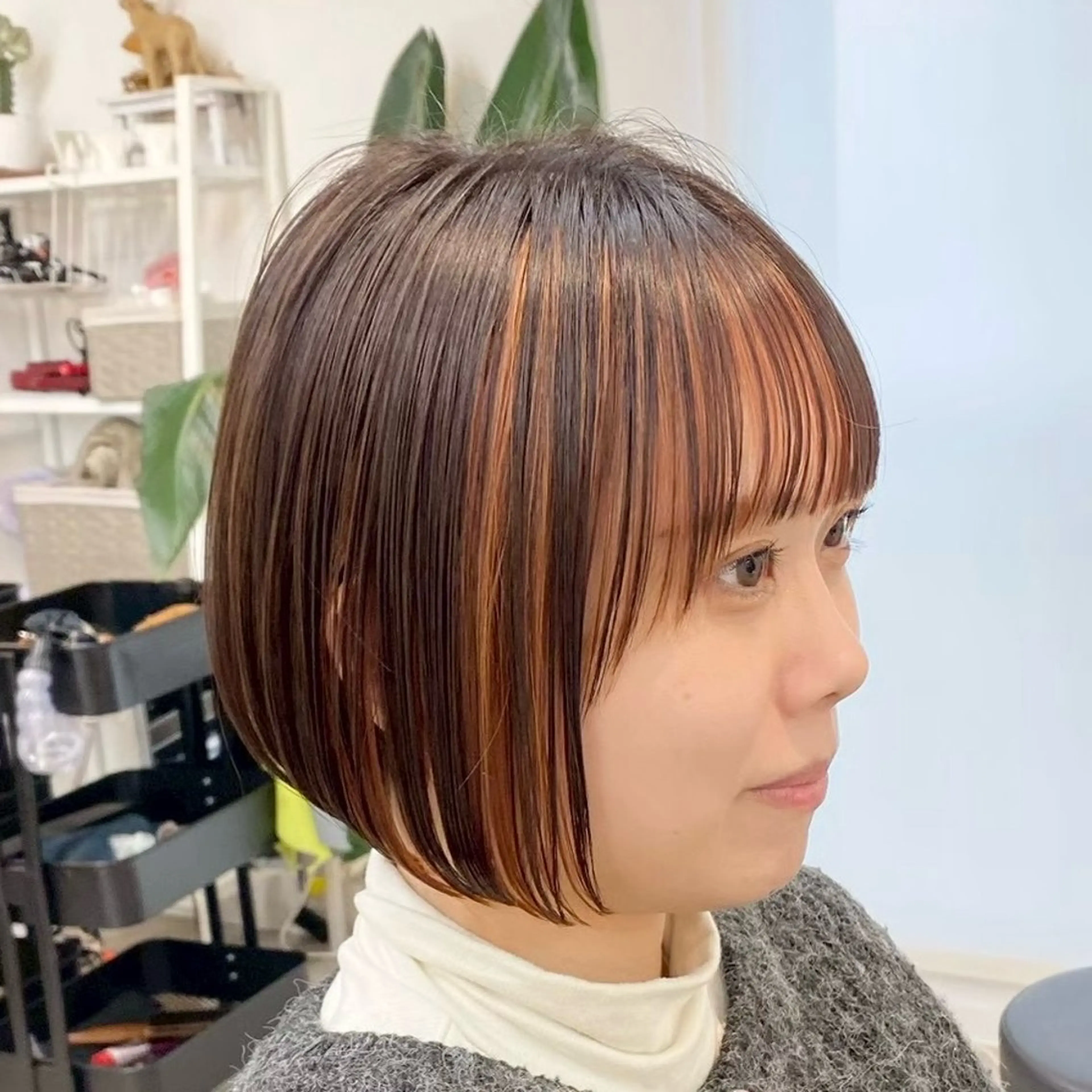 ショート カット ヘアカラー ✨インナーカラー/ 透明感カラー/うみ✨のヘアスタイル