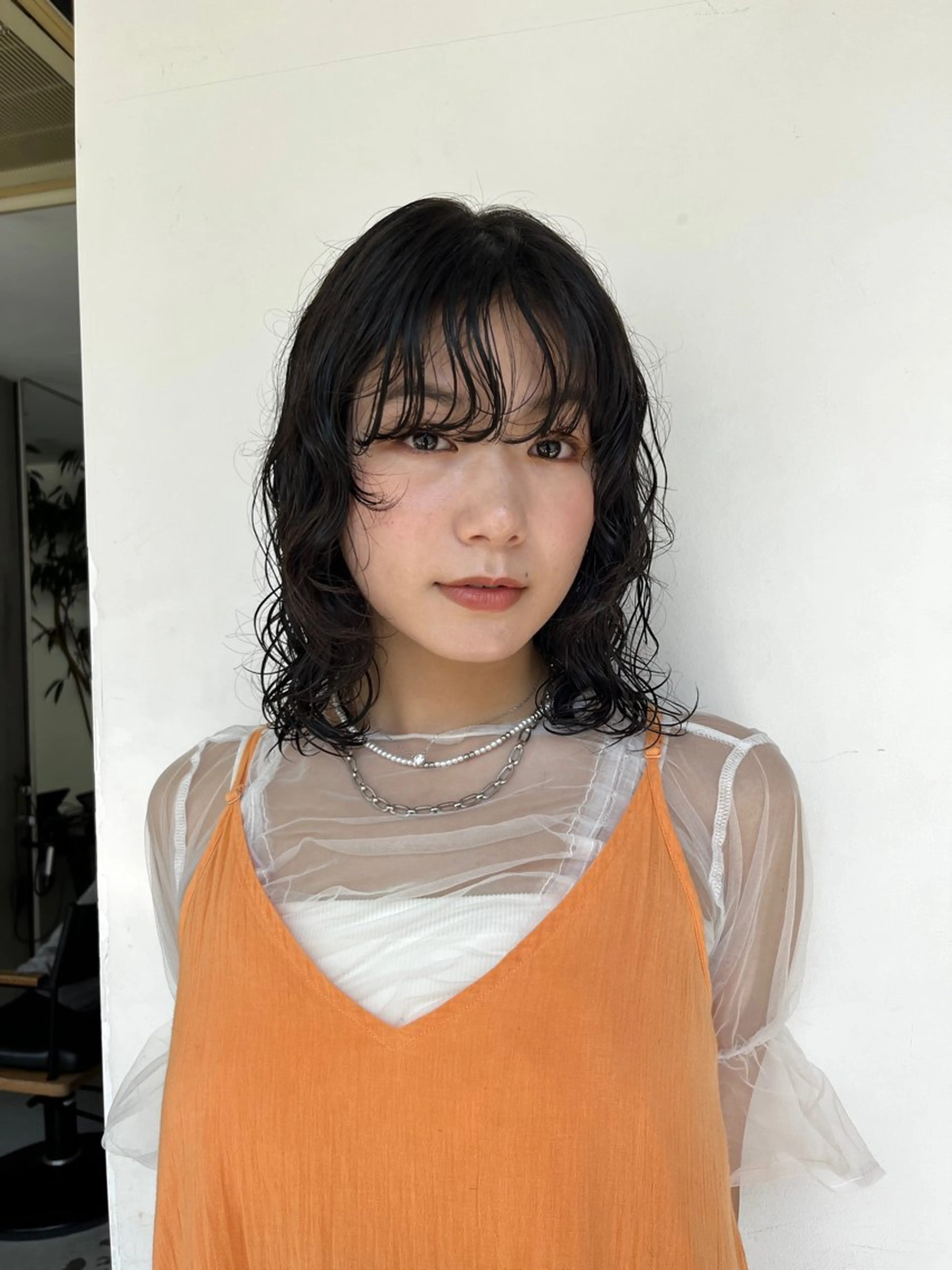 ロング パーマ 本田 聖のヘアスタイル