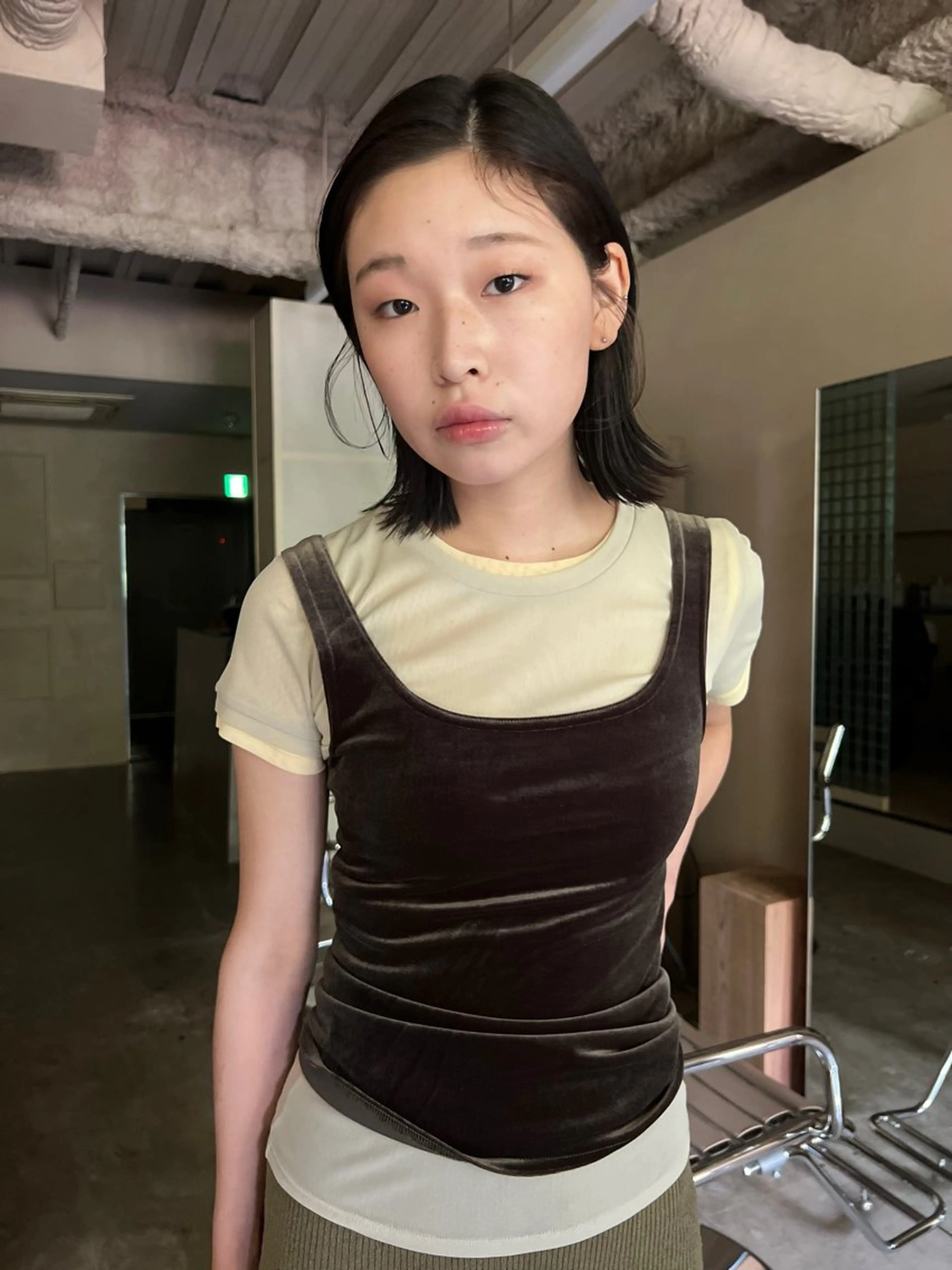 ショート カラー 渡部 真世のヘアスタイル