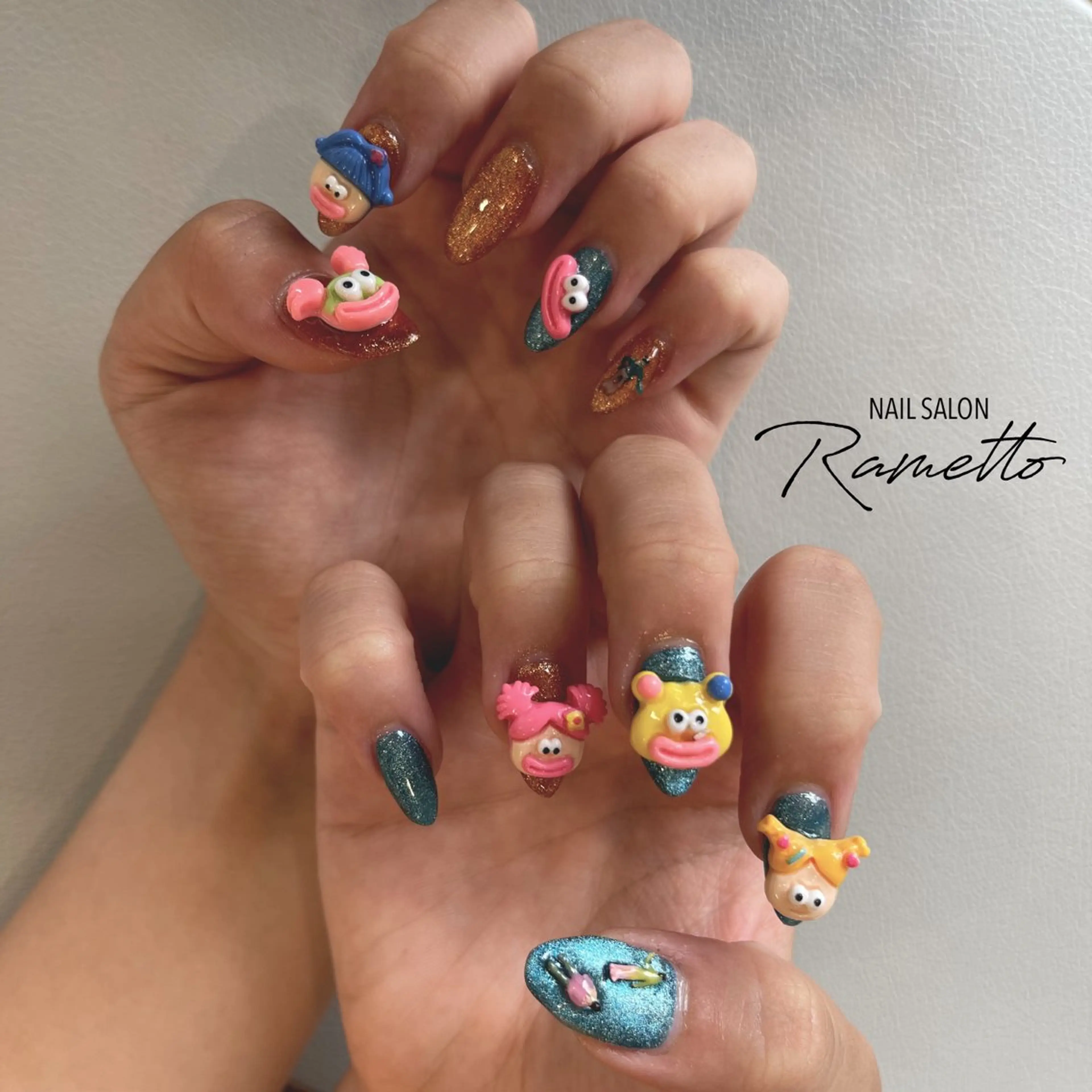ネイル NAILSALON Ramettoのネイルデザイン