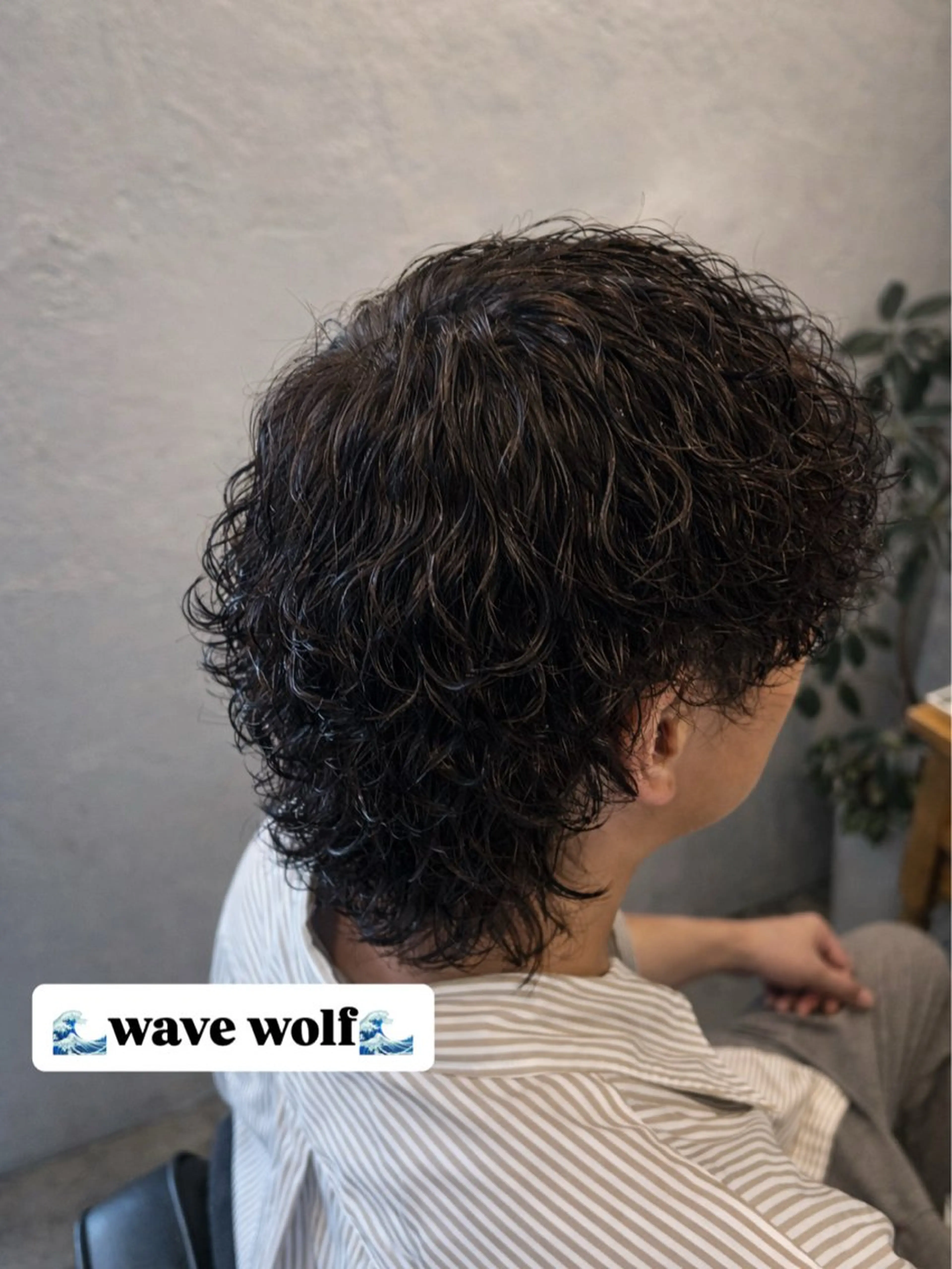 パーマ ウルフカット メンズ特化🔥 RYOSUKEのヘアスタイル