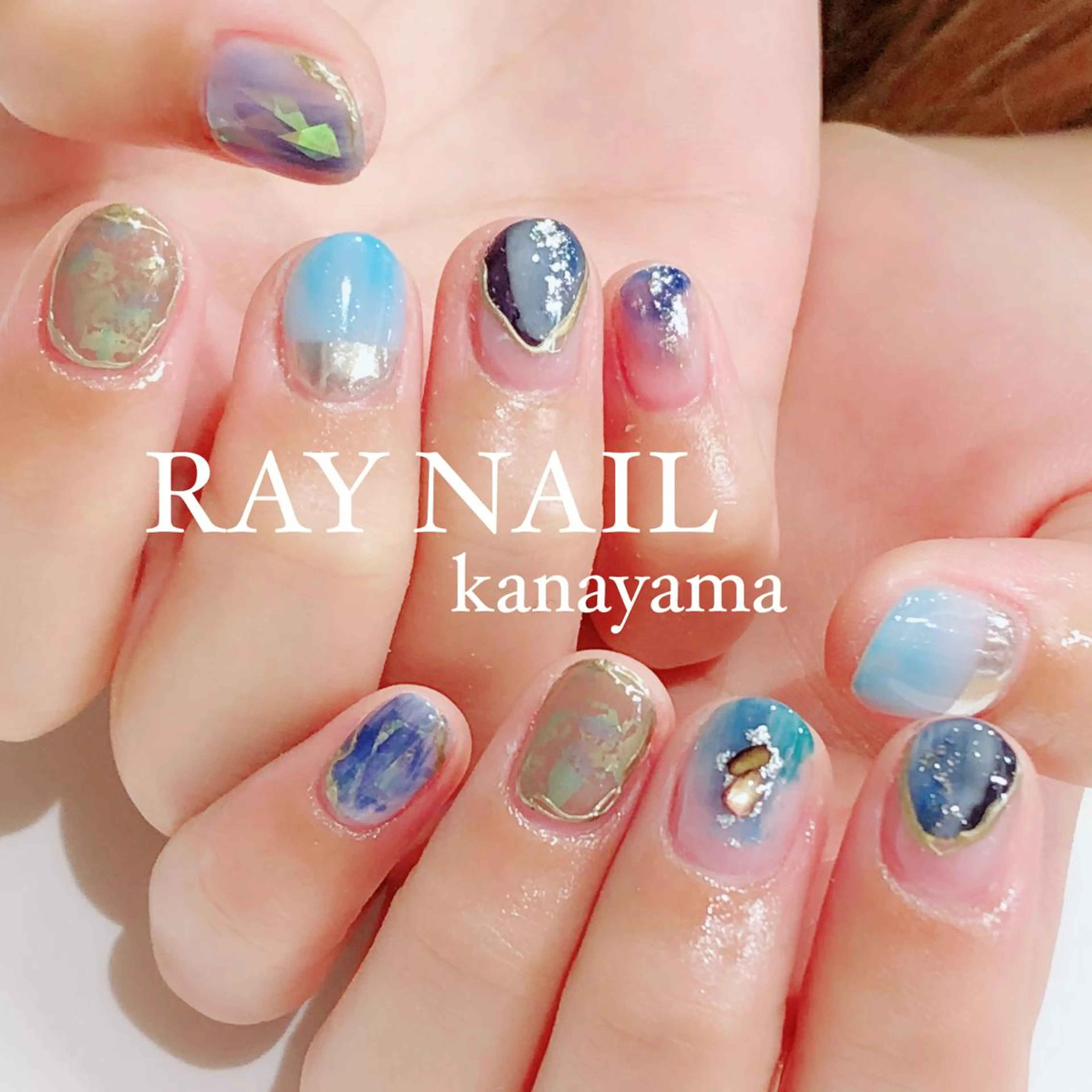 ネイル ニュアンスネイル Arowa 伊田のネイルデザイン