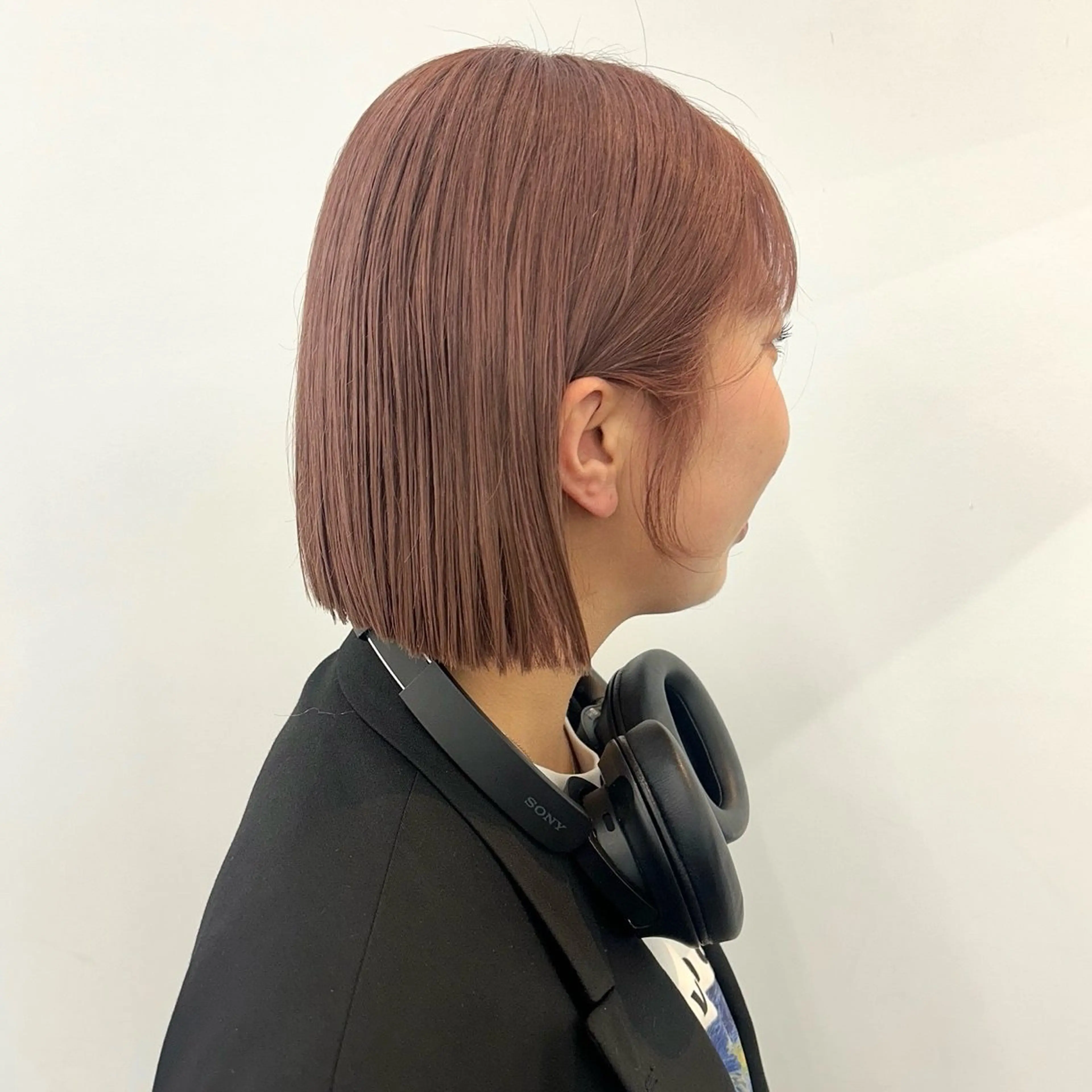 ショート ボブ ヘアカラー トリートメント 顔周り/レイヤー/ 透明感/あやか💕のヘアスタイル